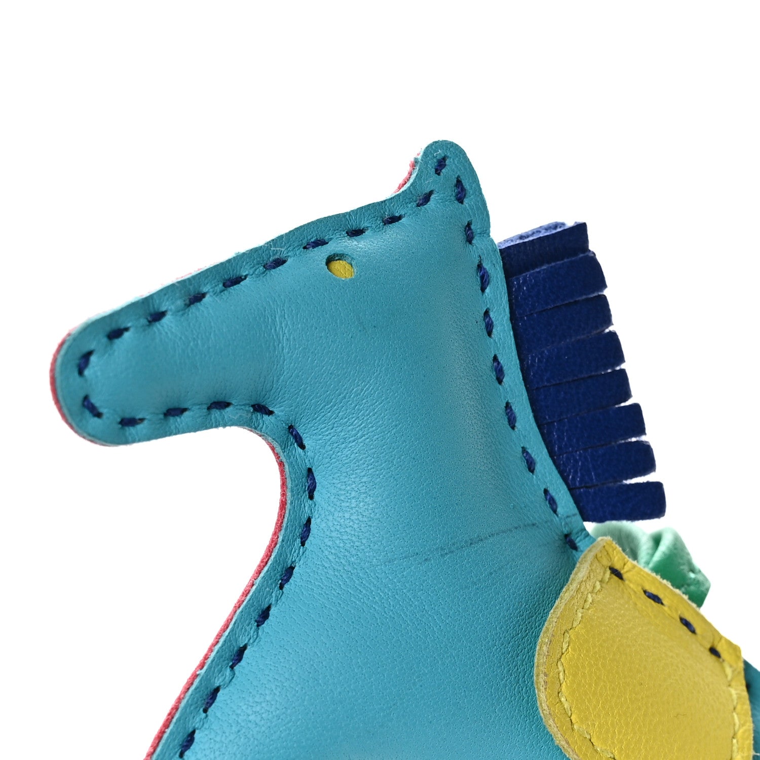 Milo Lambskin Grigri Rodeo Horse Bag Charm PM Rose Shocking Bleu Azteque Bleu Electrique Menthe Soufre Violet