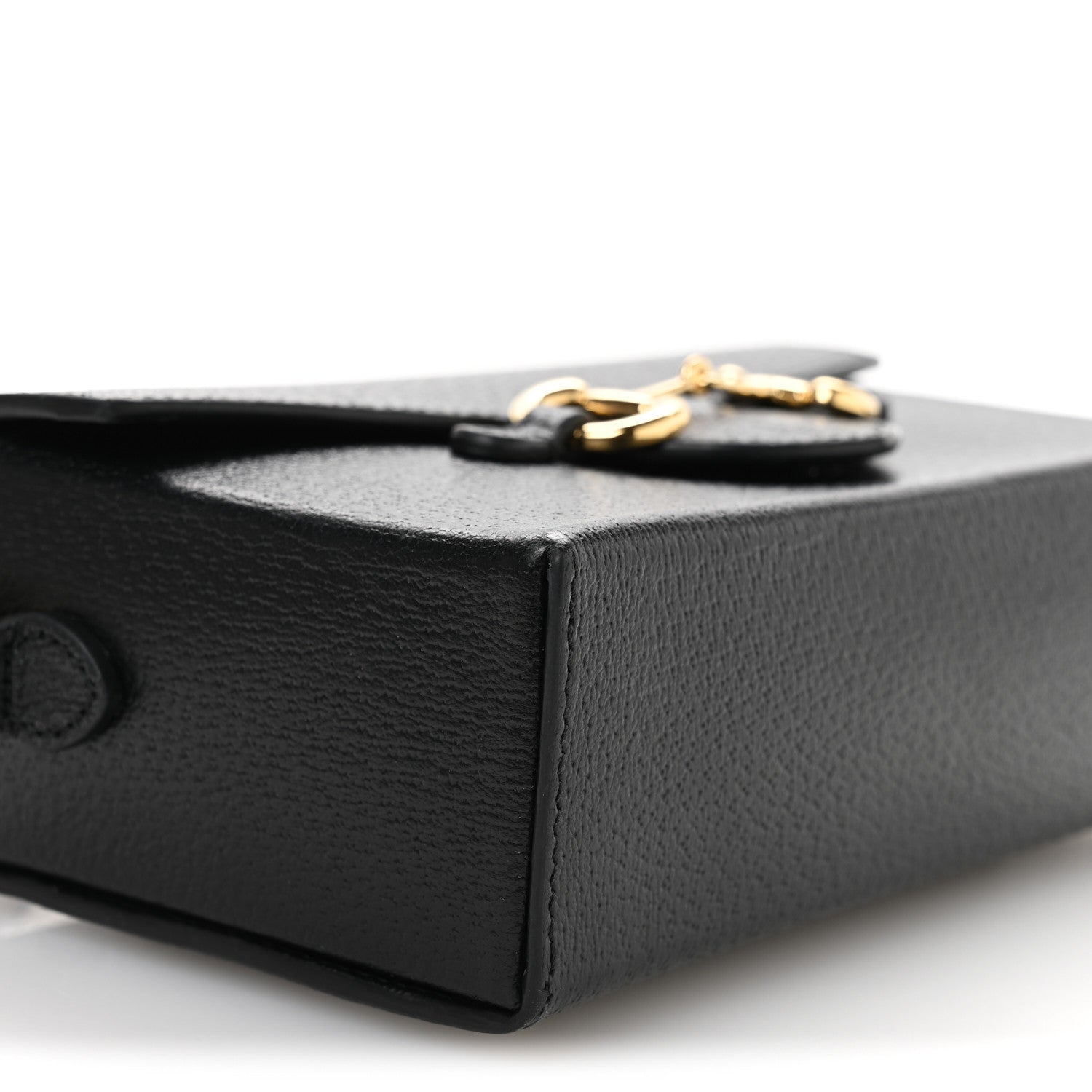 Calfskin Horsebit 1955 Shoulder Bag Black