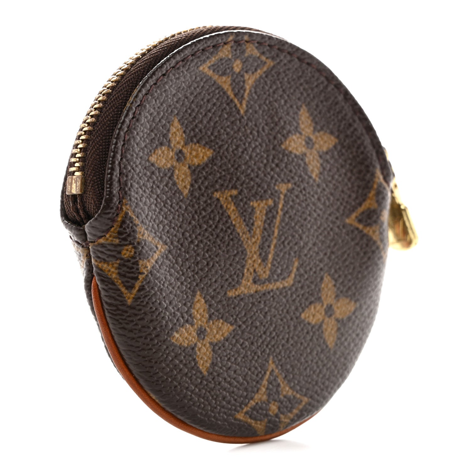Monogram Round Coin Purse