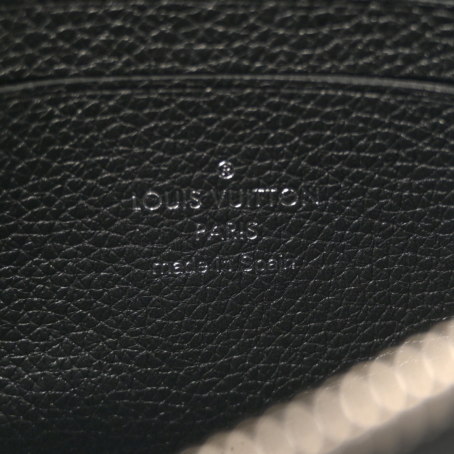 Soft Calfskin My Lockme Chain Pochette Black