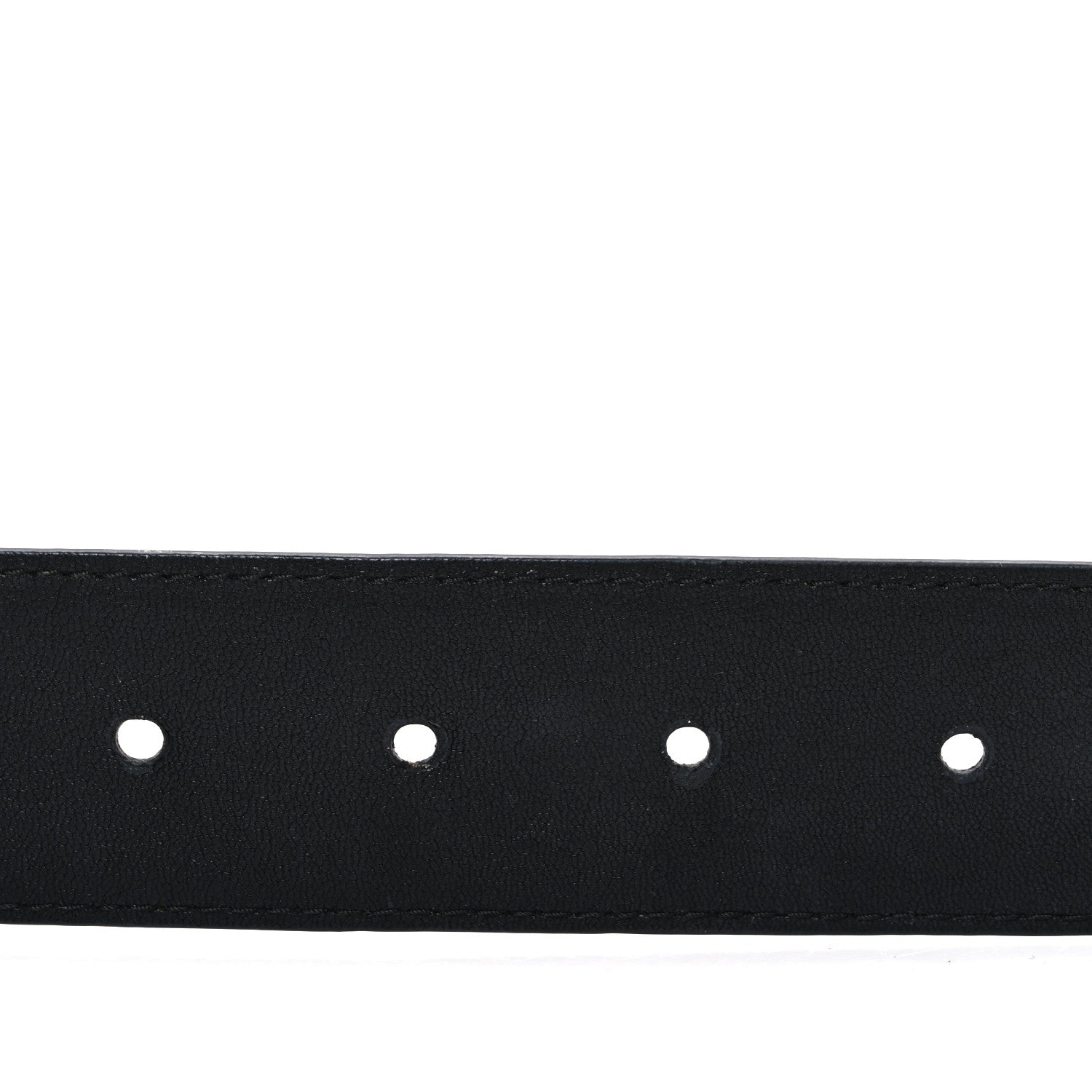 Nappa Square Buckle Belt 80 32 Black