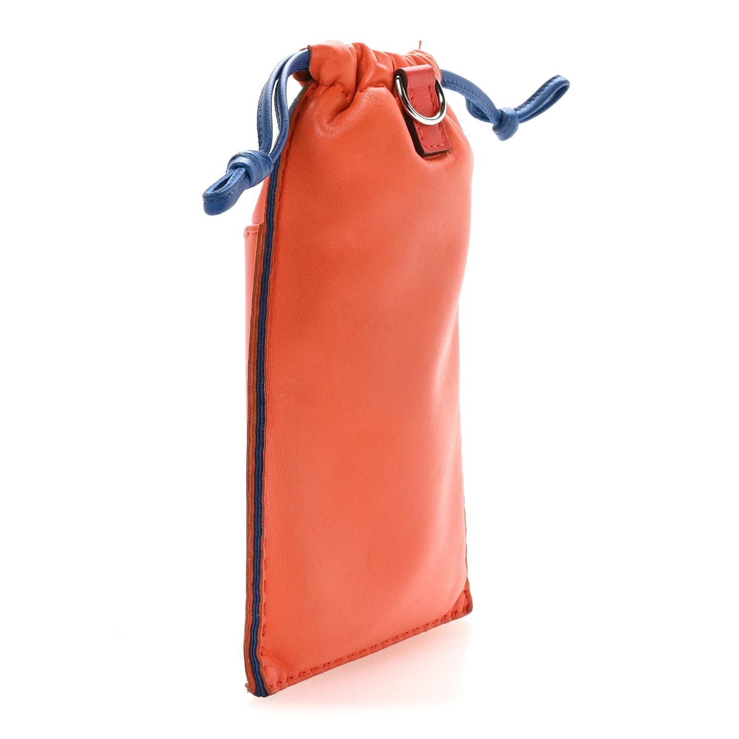 Milo Lambskin Swift Pilo Phone Case Orange Blue