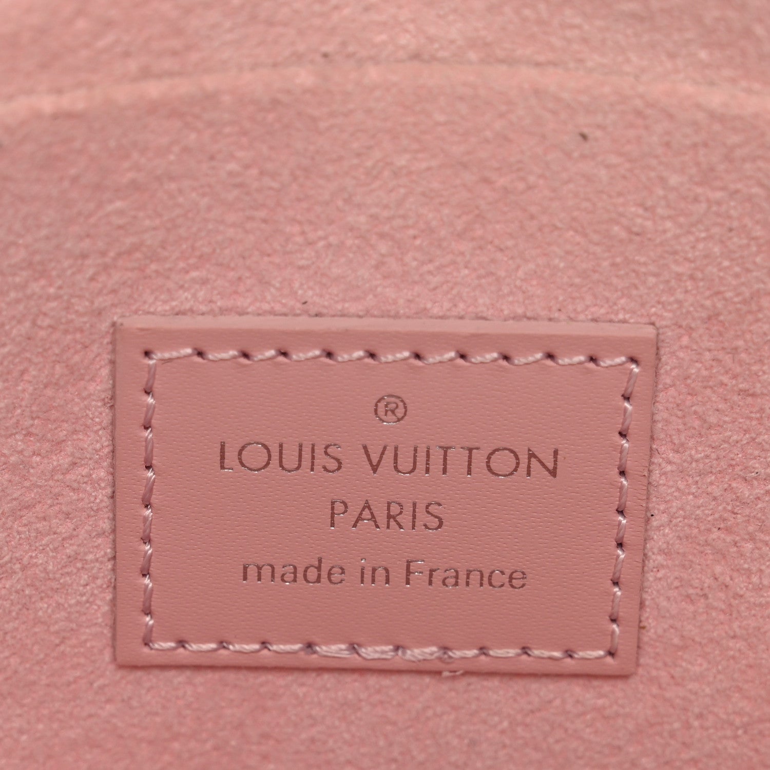 Epi Pochette Felicie Rose Ballerine