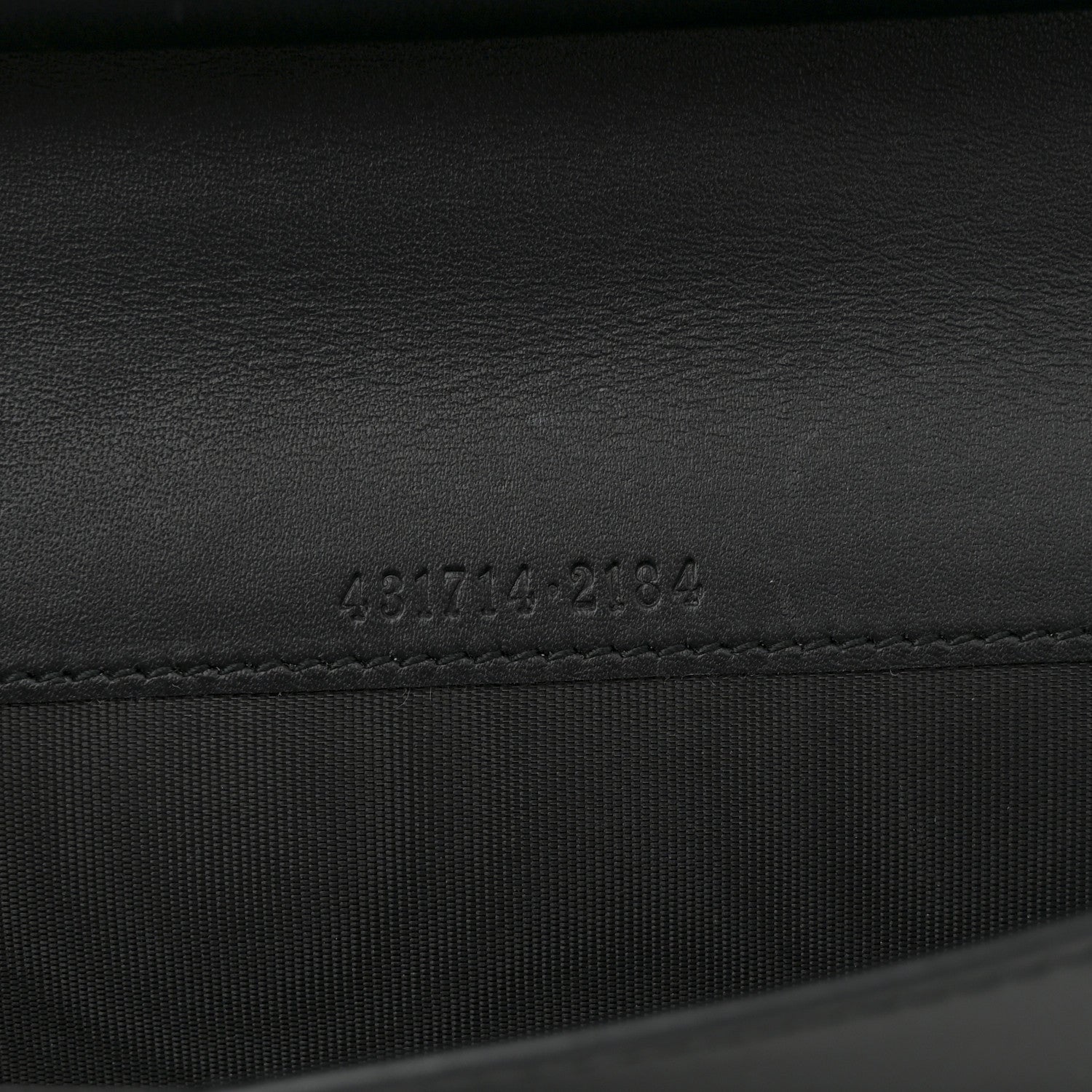 GG Supreme Monogram Top Handle Zip Around Wallet Black