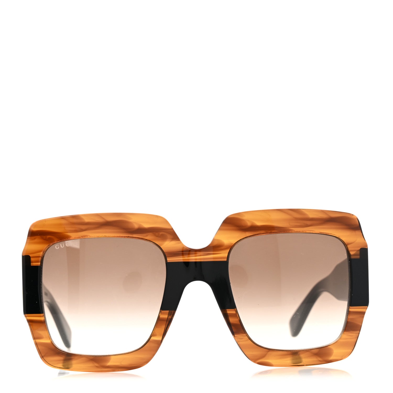Square Frame GG0178S Sunglasses Havana