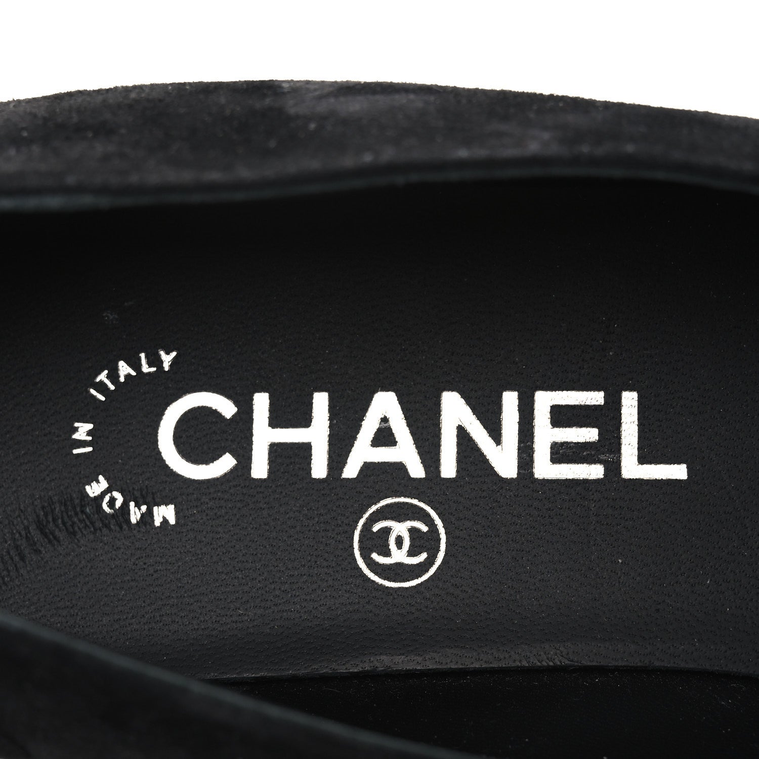 Suede Calfskin Grosgrain Crystal Star Mocassin Loafers 38 Black