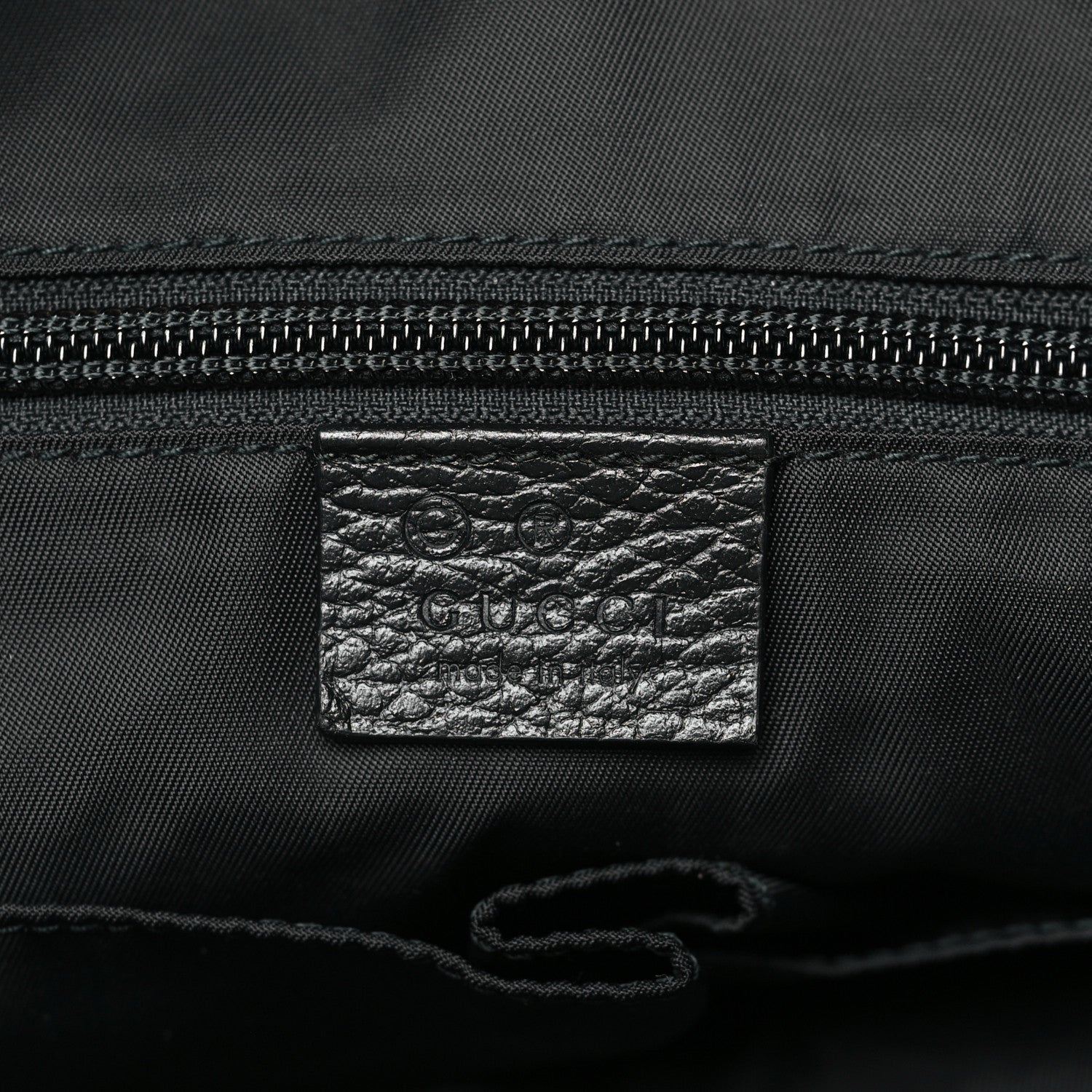 Nylon Monogram Medium Light Double Buckle Backpack Black