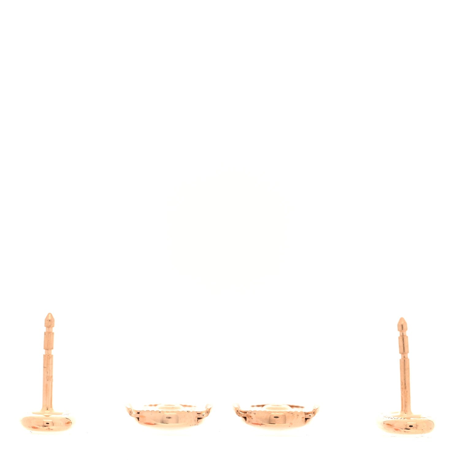 18K Rose Gold TPM Farandole Stud Earrings