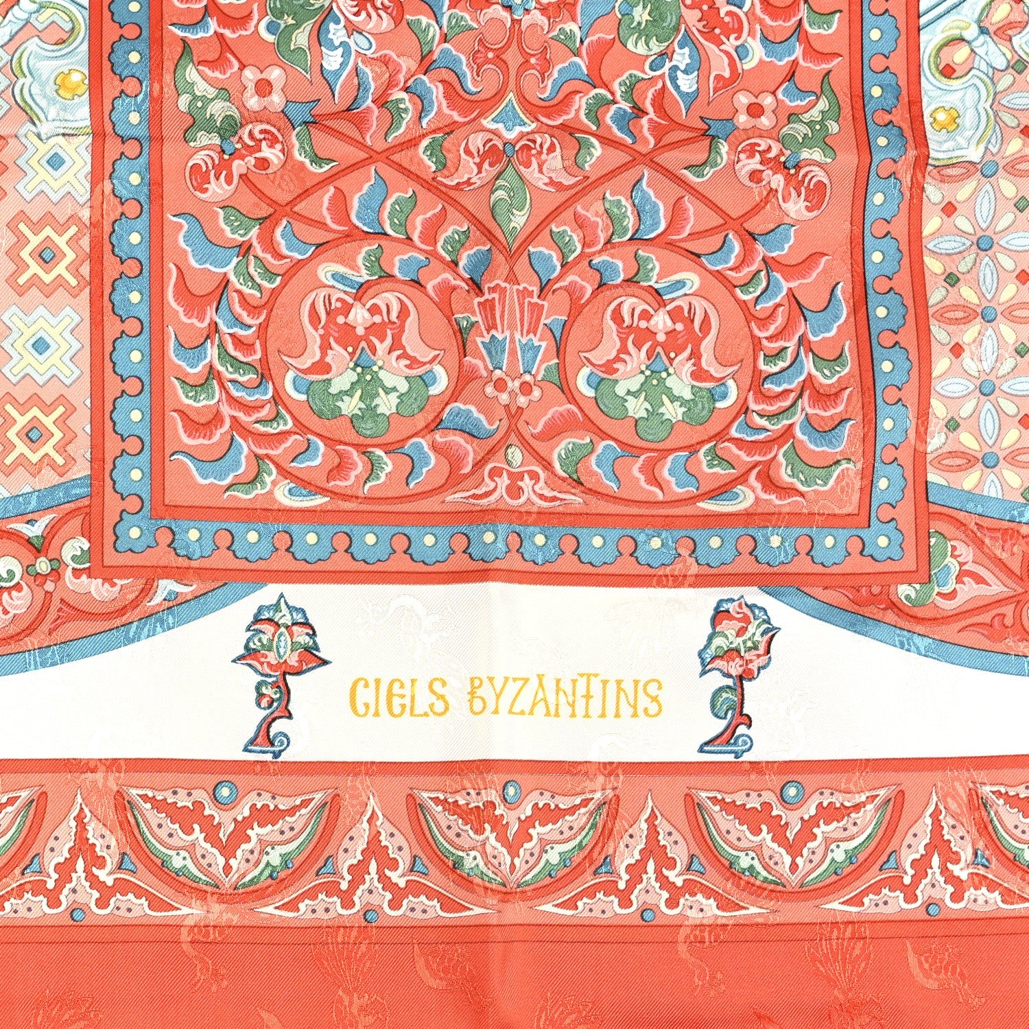 Silk Ciels Byzantins Scarf 90