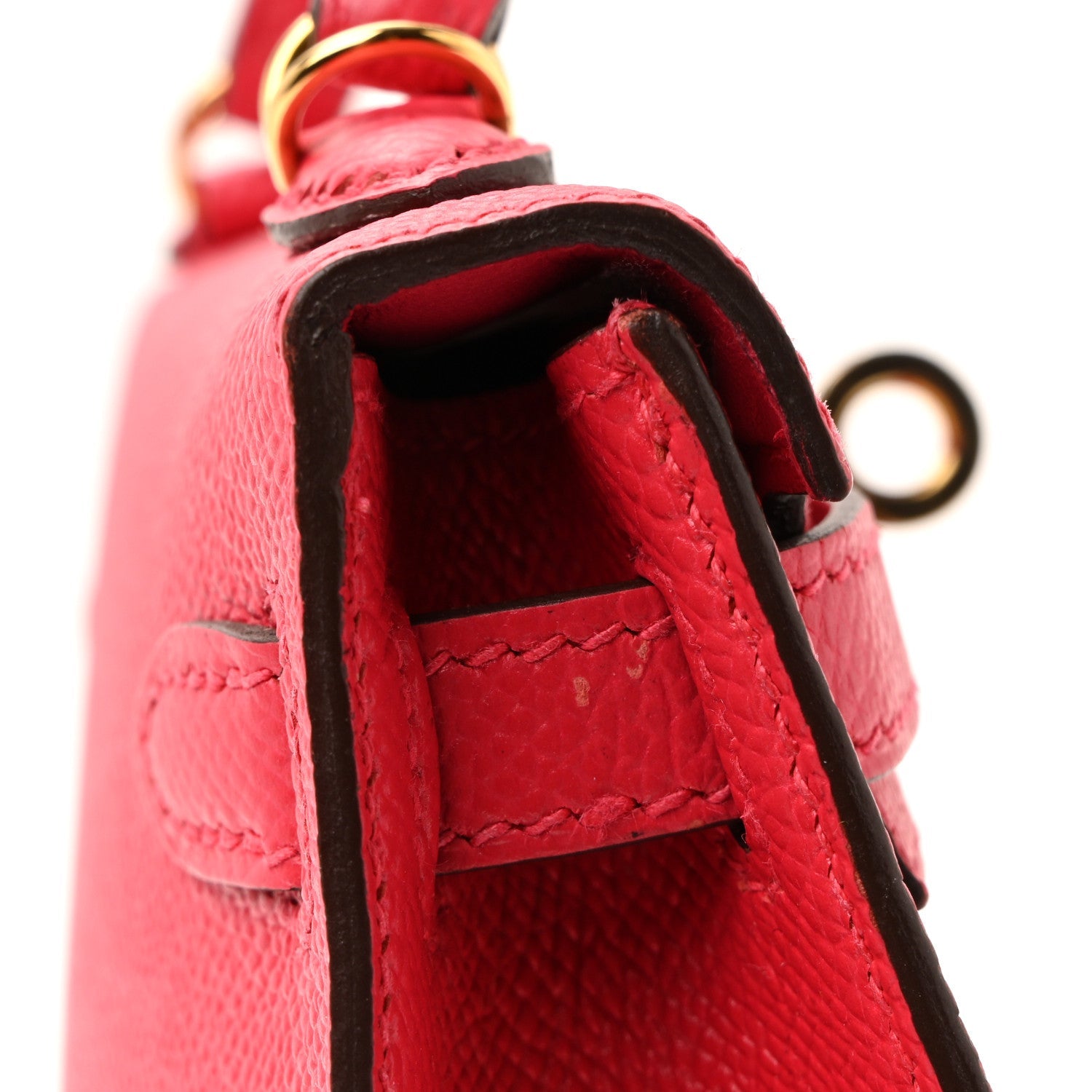 Epsom Mini Kelly Sellier 20 Rose Extreme