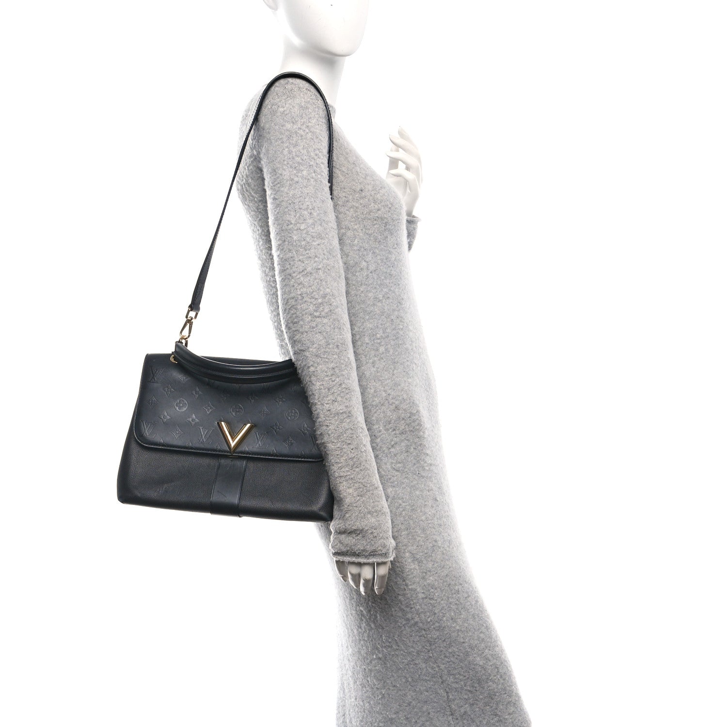 Calfskin Monogram Very One Handle Black