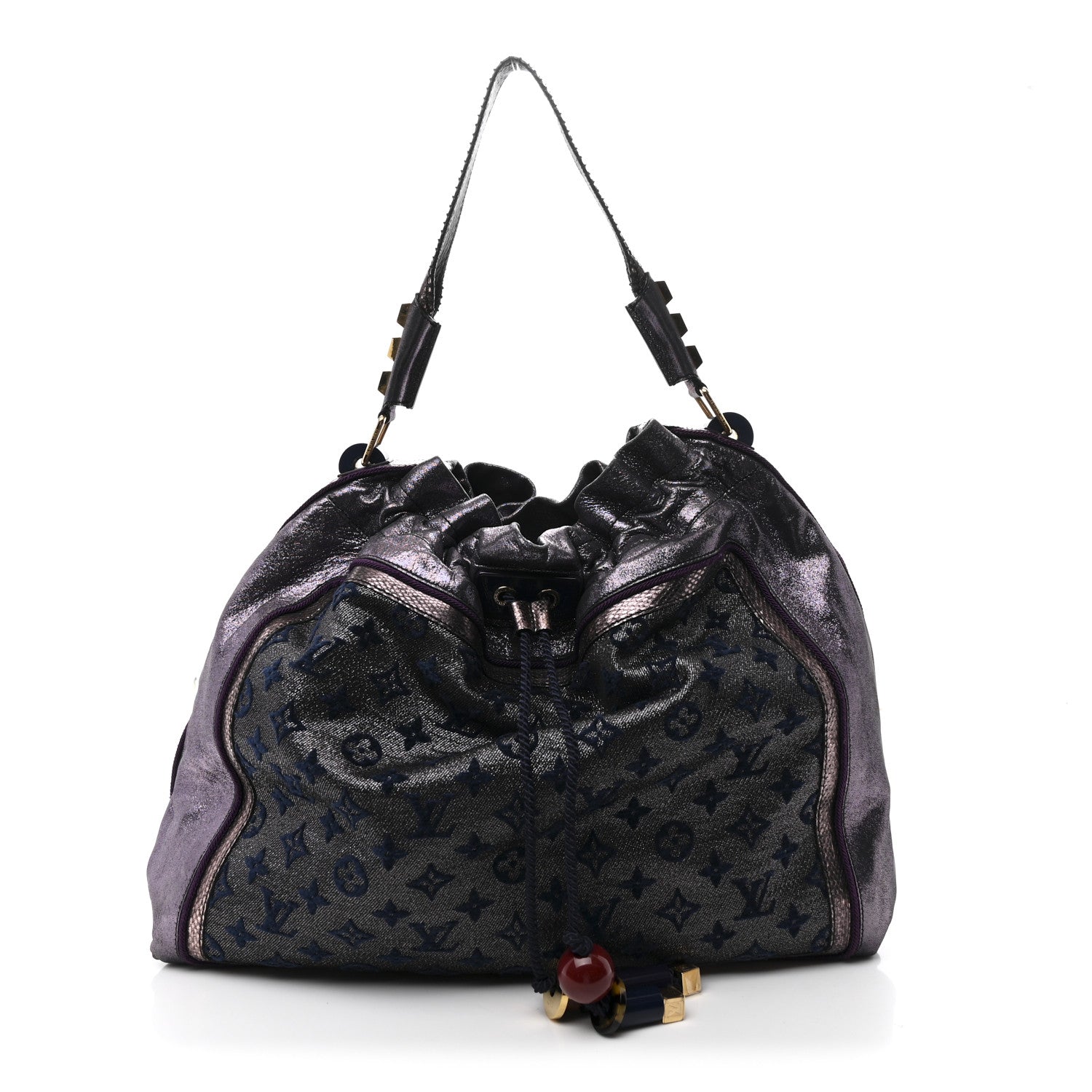 Monogram Lurex Bluebird