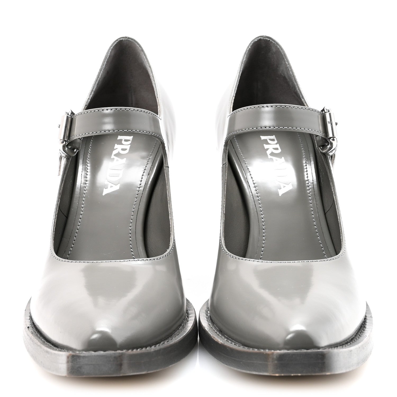 Spazzolato Mary Jane 90mm Pumps 36.5 Marmo