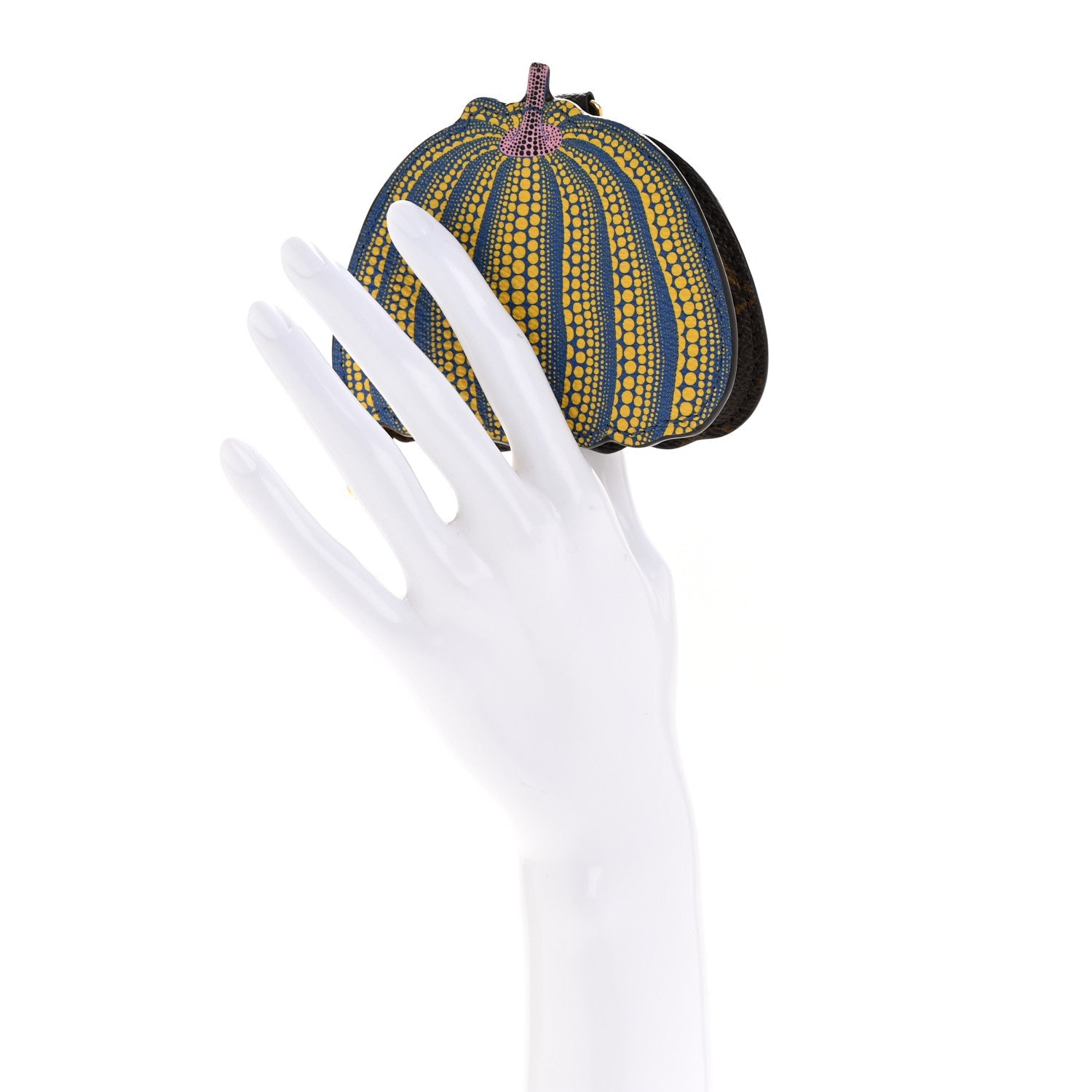 LV X YK Monogram Pumpkin Coin Purse