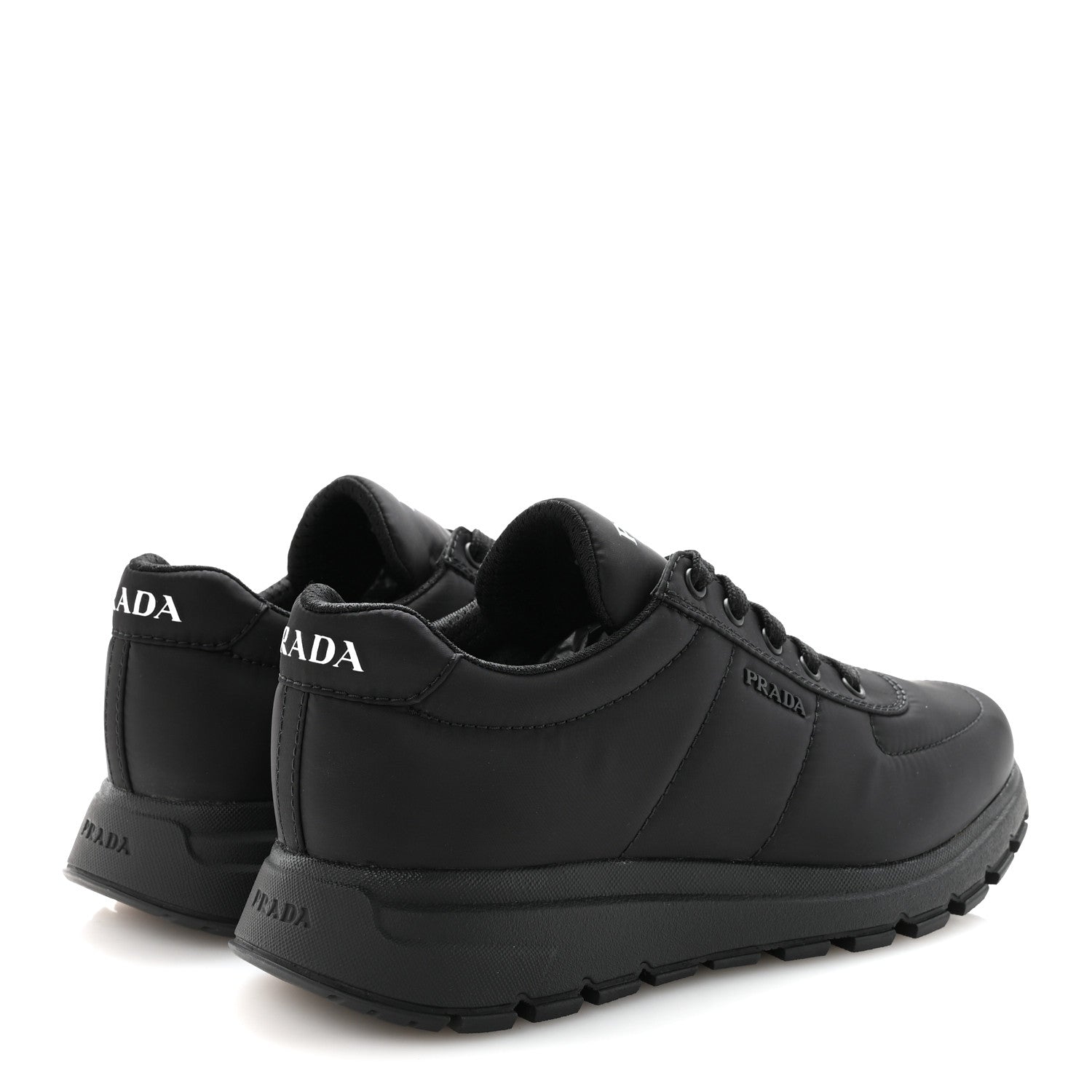 Re-Nylon Piuma Quilted Mens Sneakers 8.5 Black
