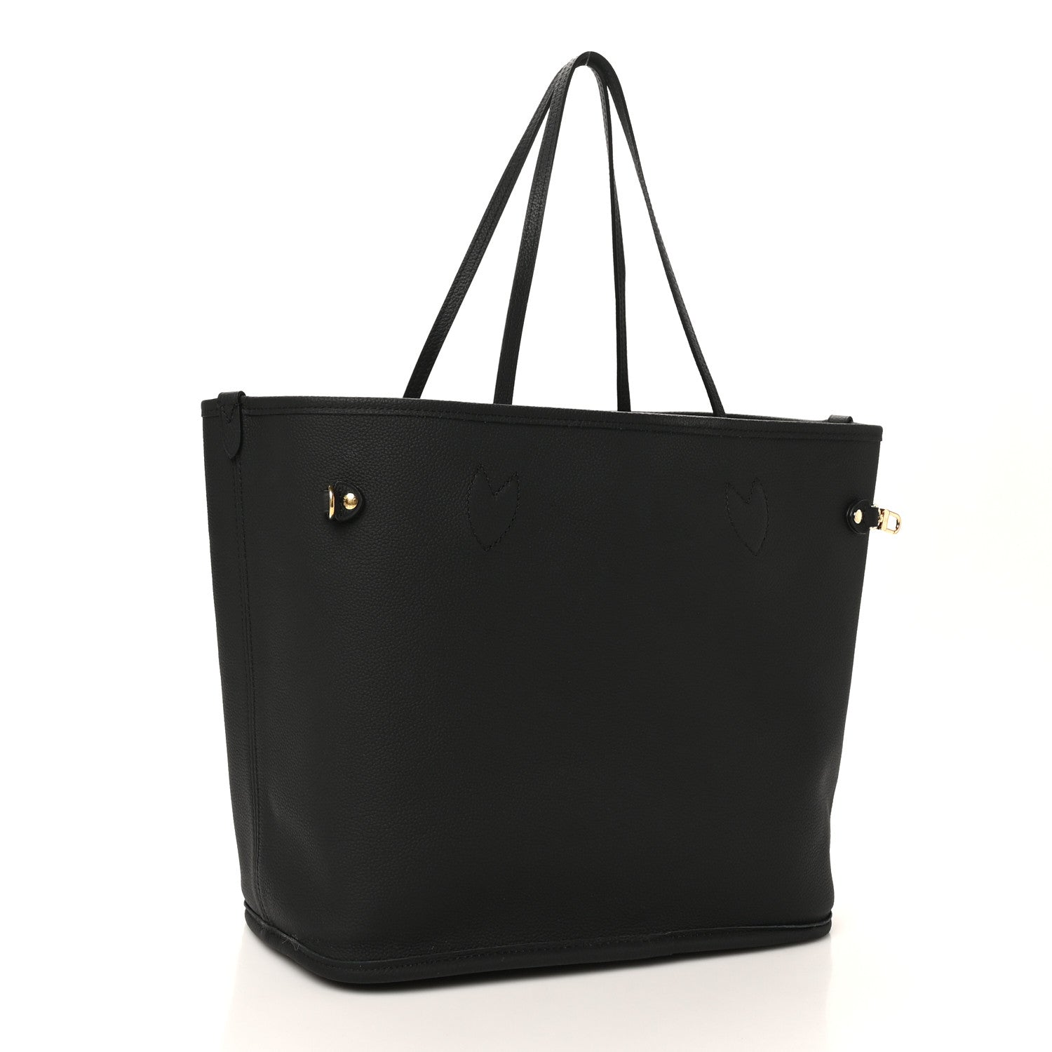 Monogram Calfskin Neo Neverfull Inside Out MM Black