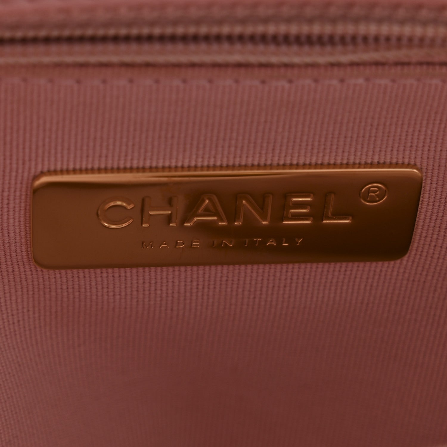 Lambskin Quilted Medium Chanel 19 Flap Light Pink