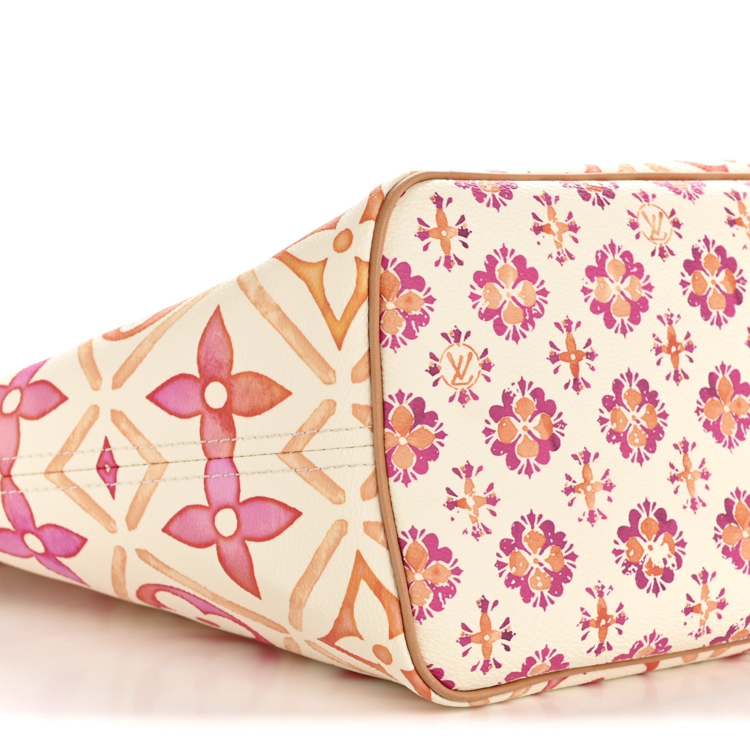 Monogram Giant By The Pool 2.0 Neverfull MM Coral