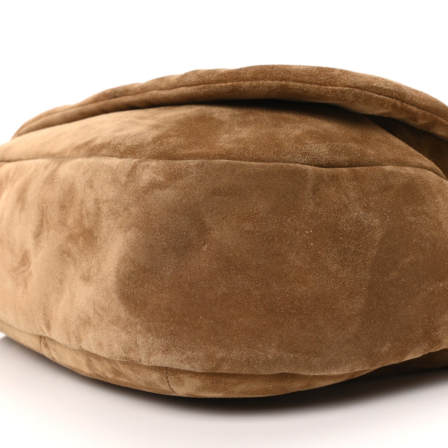 Suede Matelasse Monogram Large Jamie 4.3 Golden Leaf