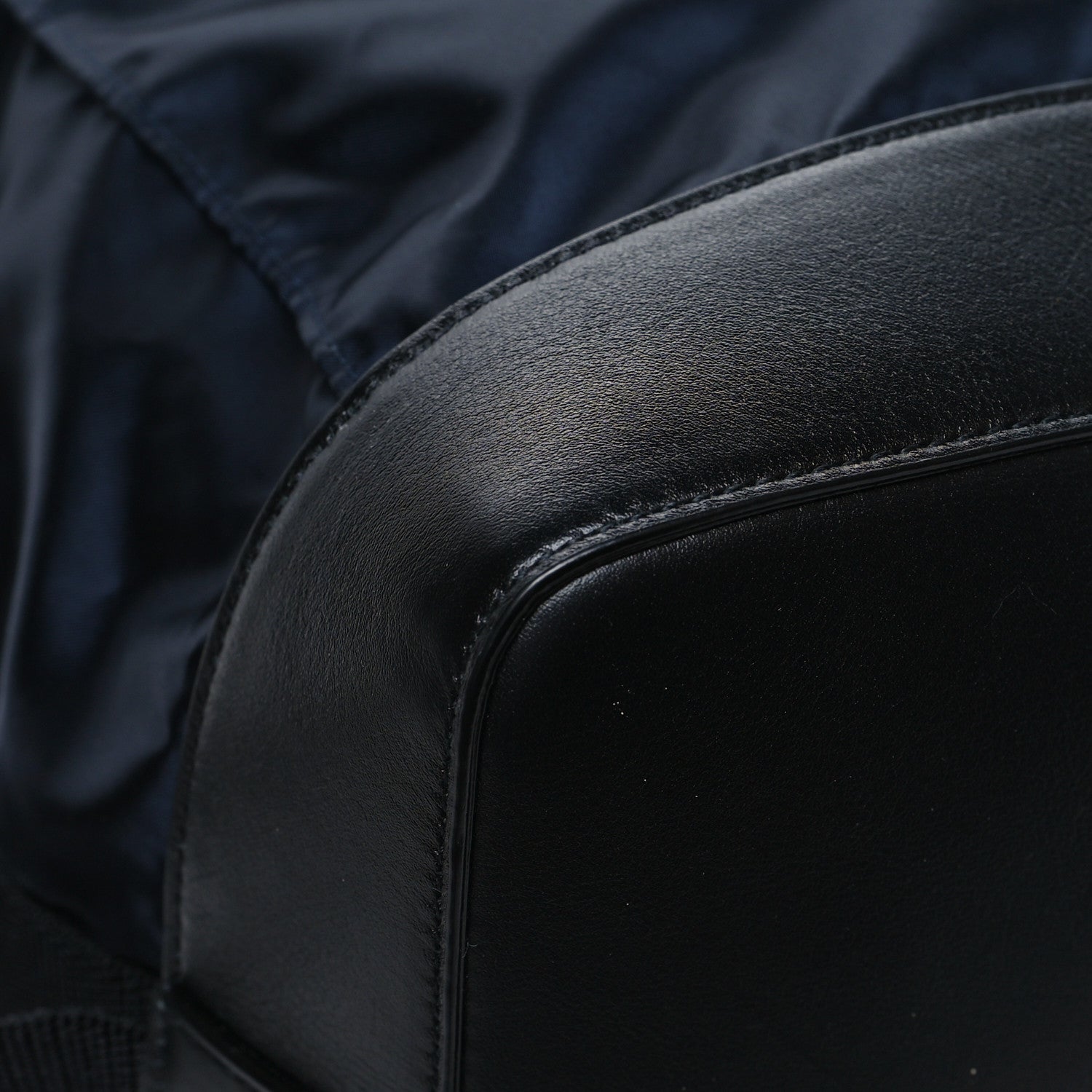 Nylon City Long Sling Bag Dark Blueberry Black