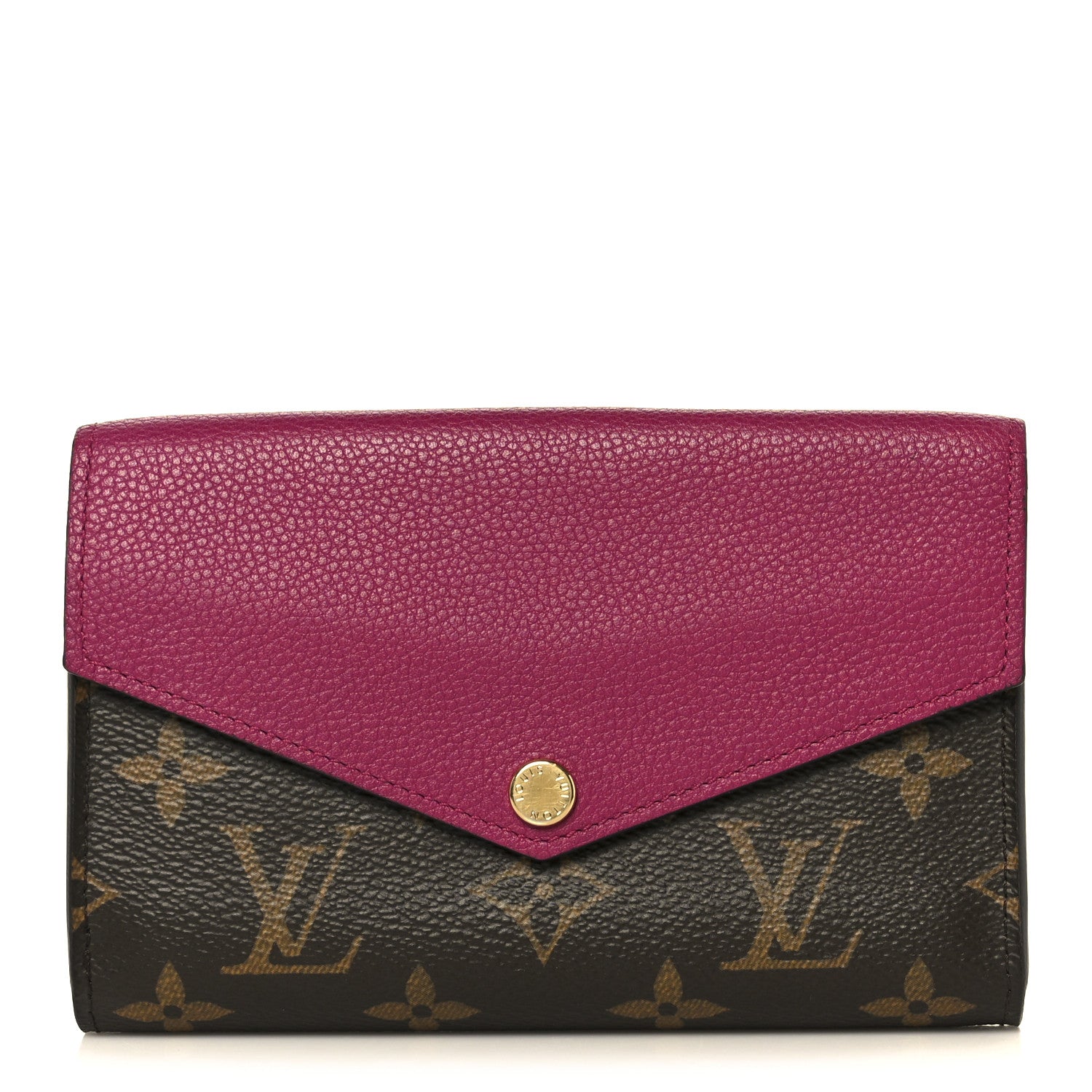 Monogram Pallas Compact Wallet Fushia