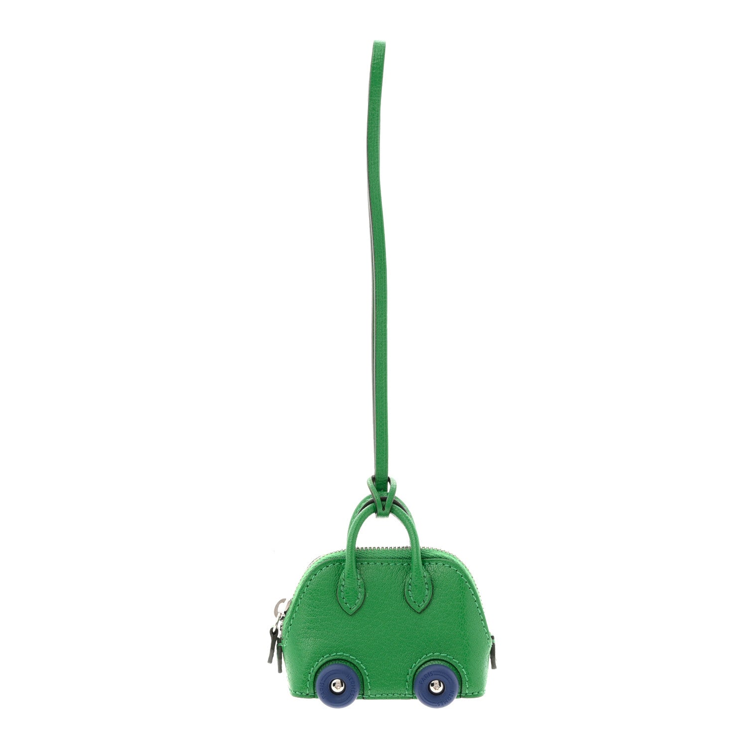 Chevre Mysore Bolide On Wheels Bag Charm Bamboo