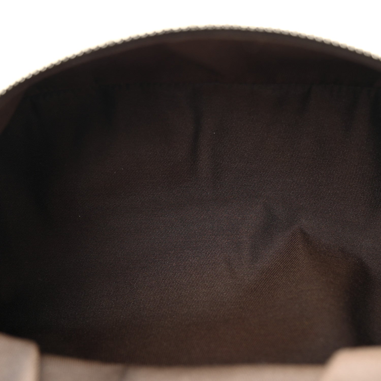 Monogram Dollar Calfskin Waist Pouch Beige Ebony Testa di Moro Marrone Scuro