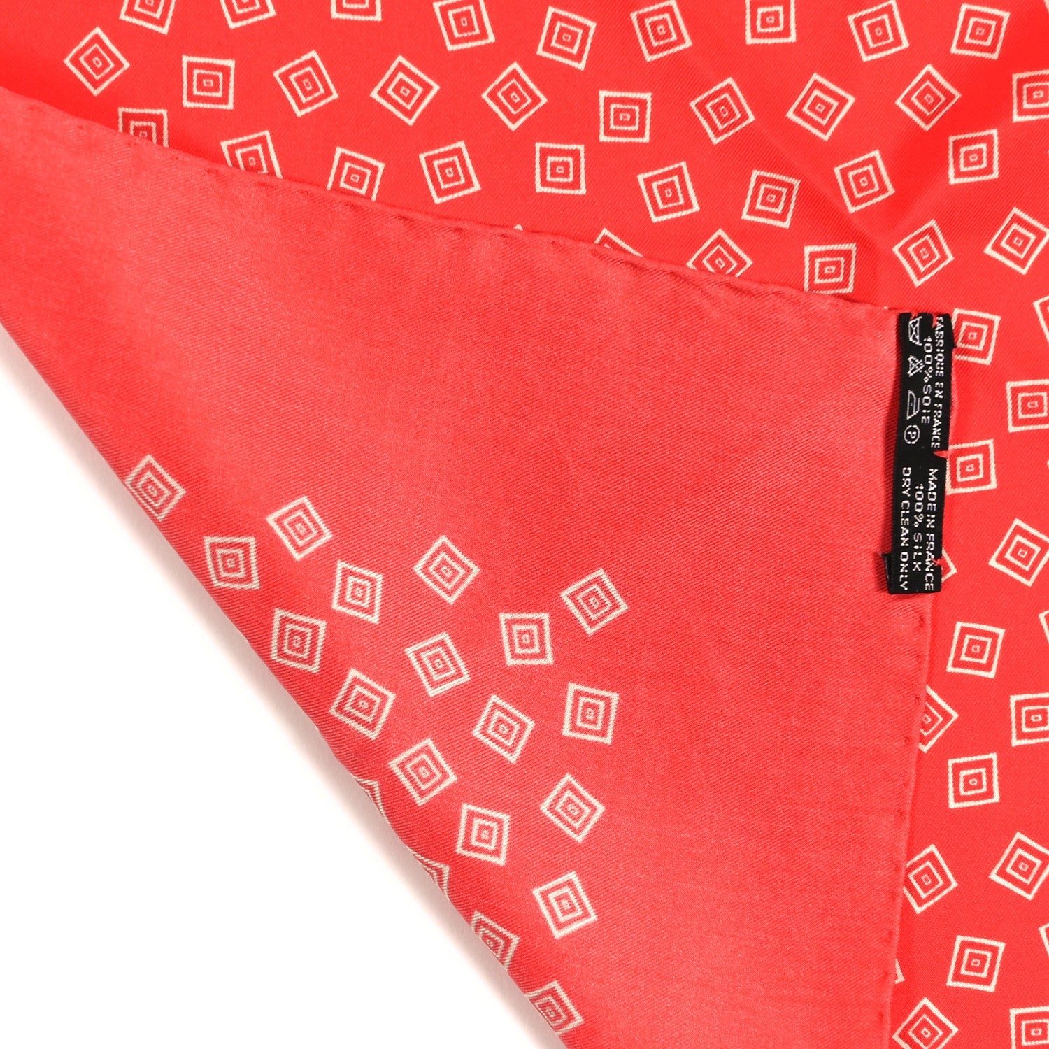 Silk Bolduc Pocket Square Scarf