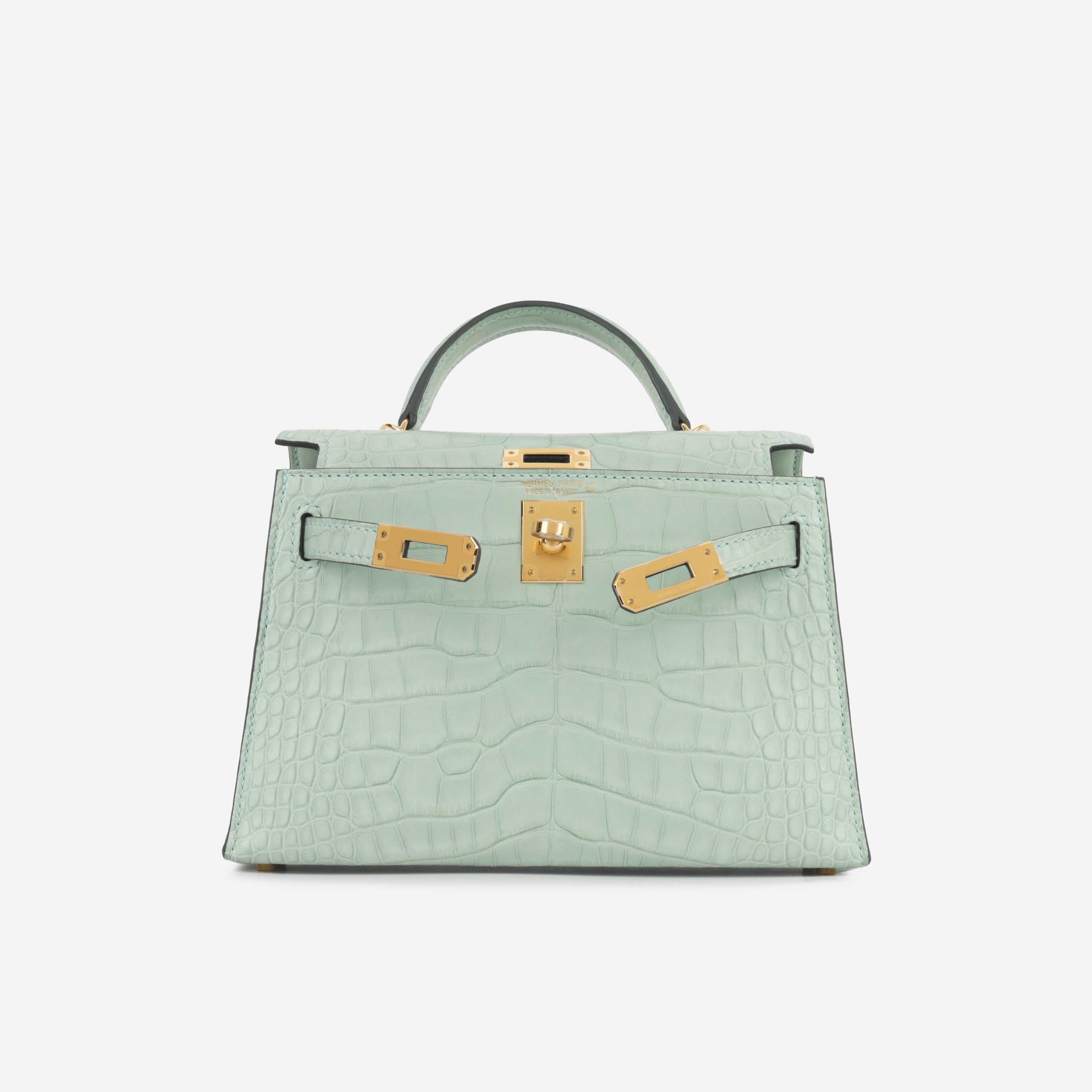 Mini Kelly  - Vert D'Eau Matte