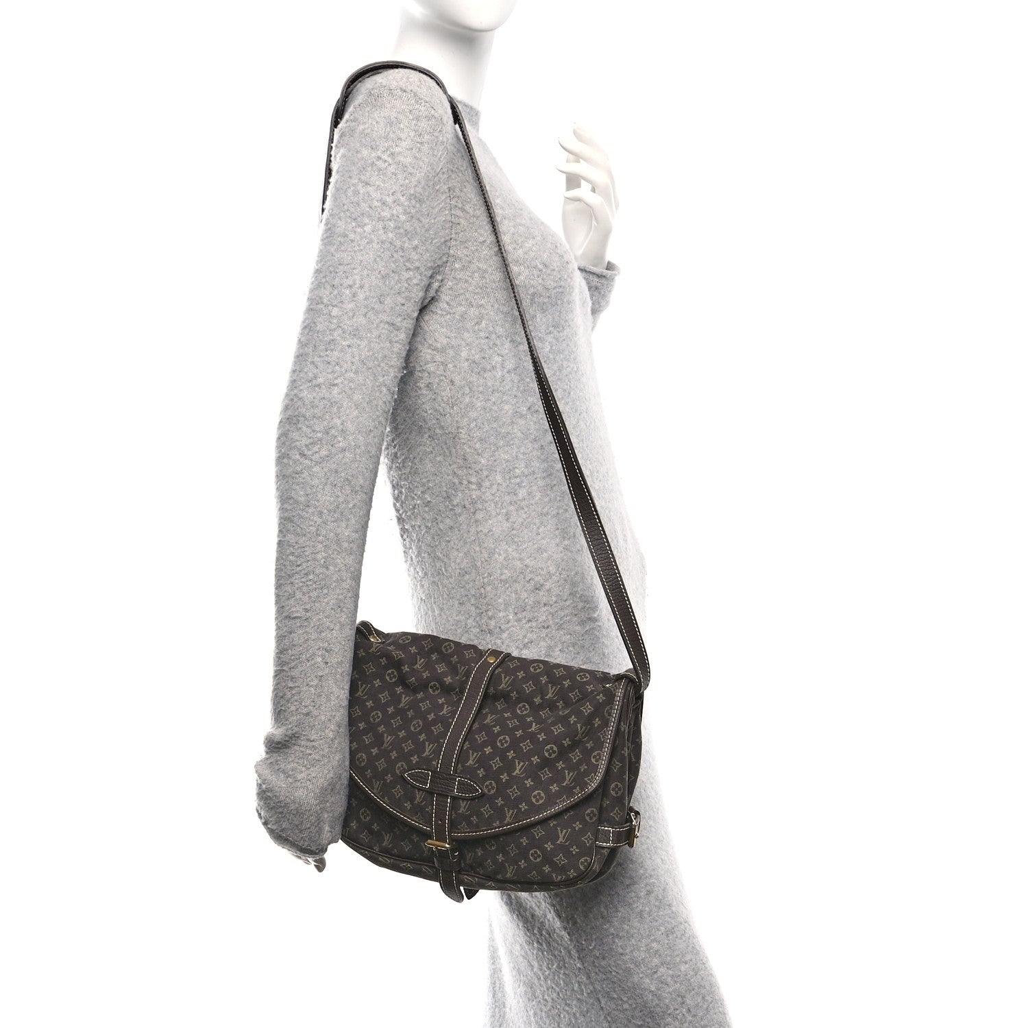 Monogram Mini Lin Saumur Ebene