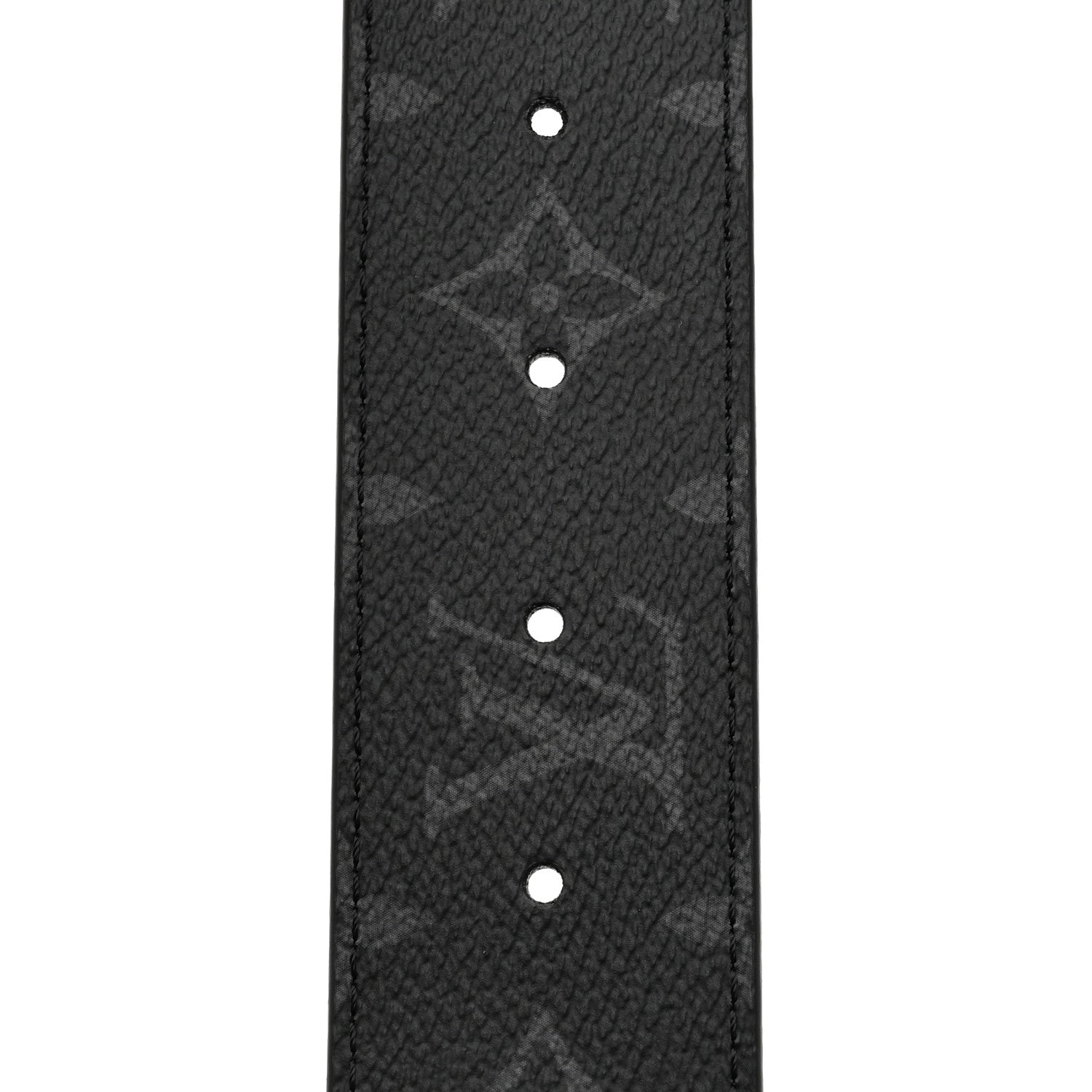 Monogram Eclipse 40mm LV Stitch Reversible Belt 90 36 90 36 Black