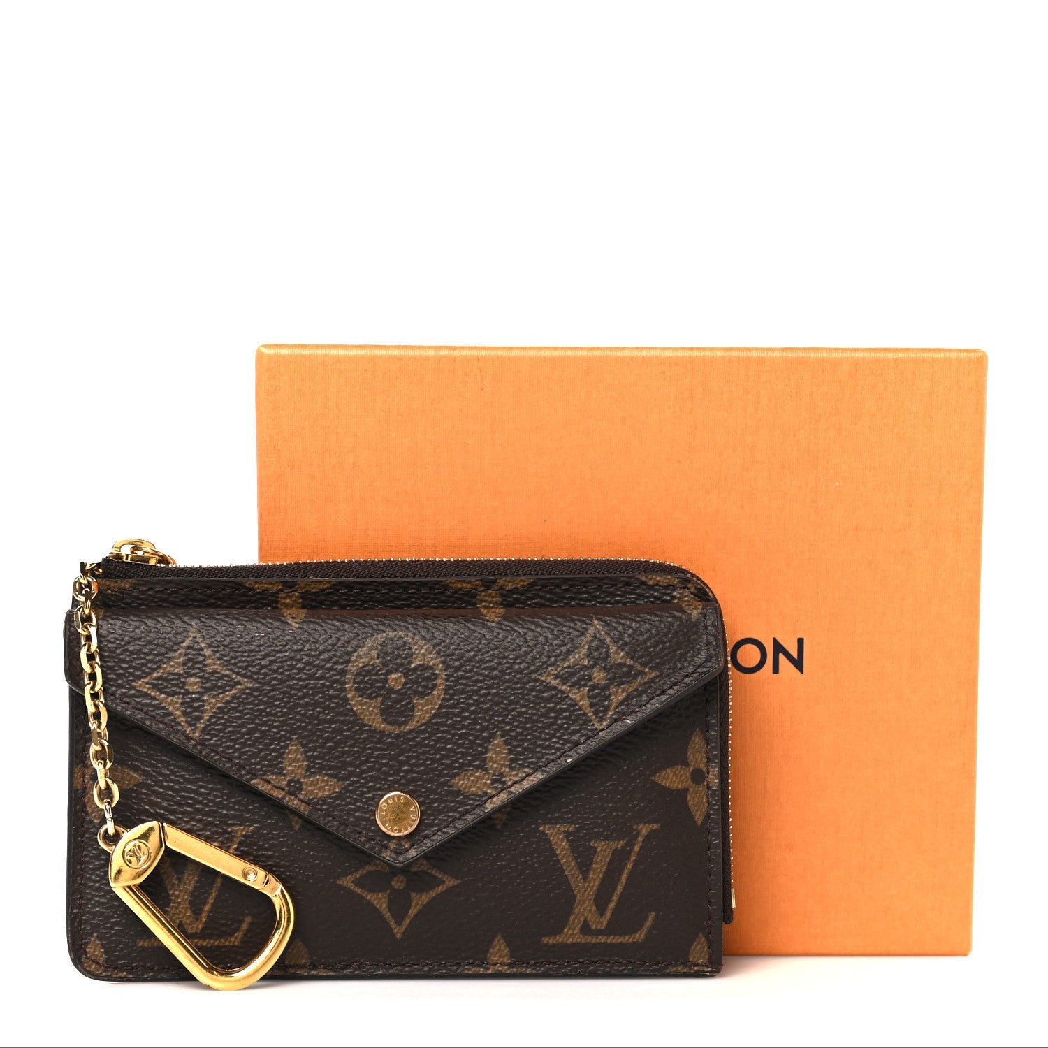 Monogram Recto Verso Card Holder Black