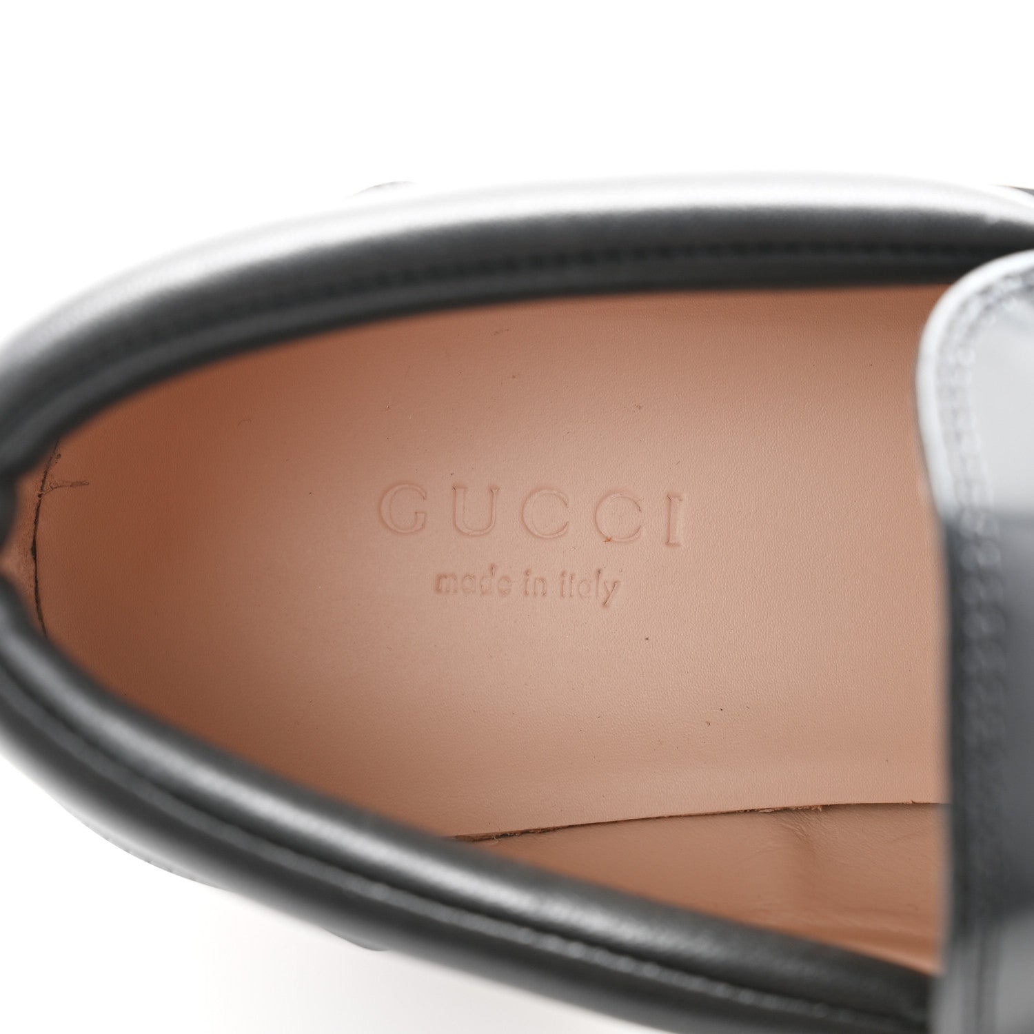 Magnum Calfskin Nappa Samoa Womens Horsebit Platform Chunky Lug Sole 40mm Loafers 35.5 Black