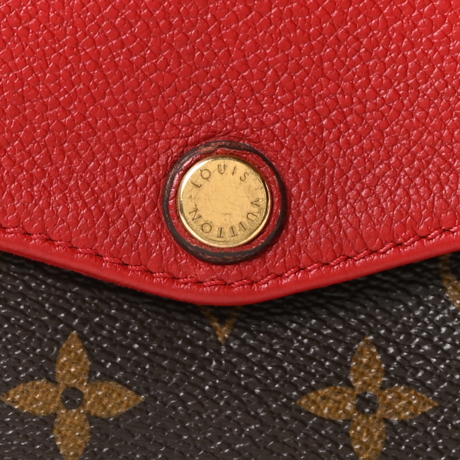 Monogram Twice Pochette Cherry