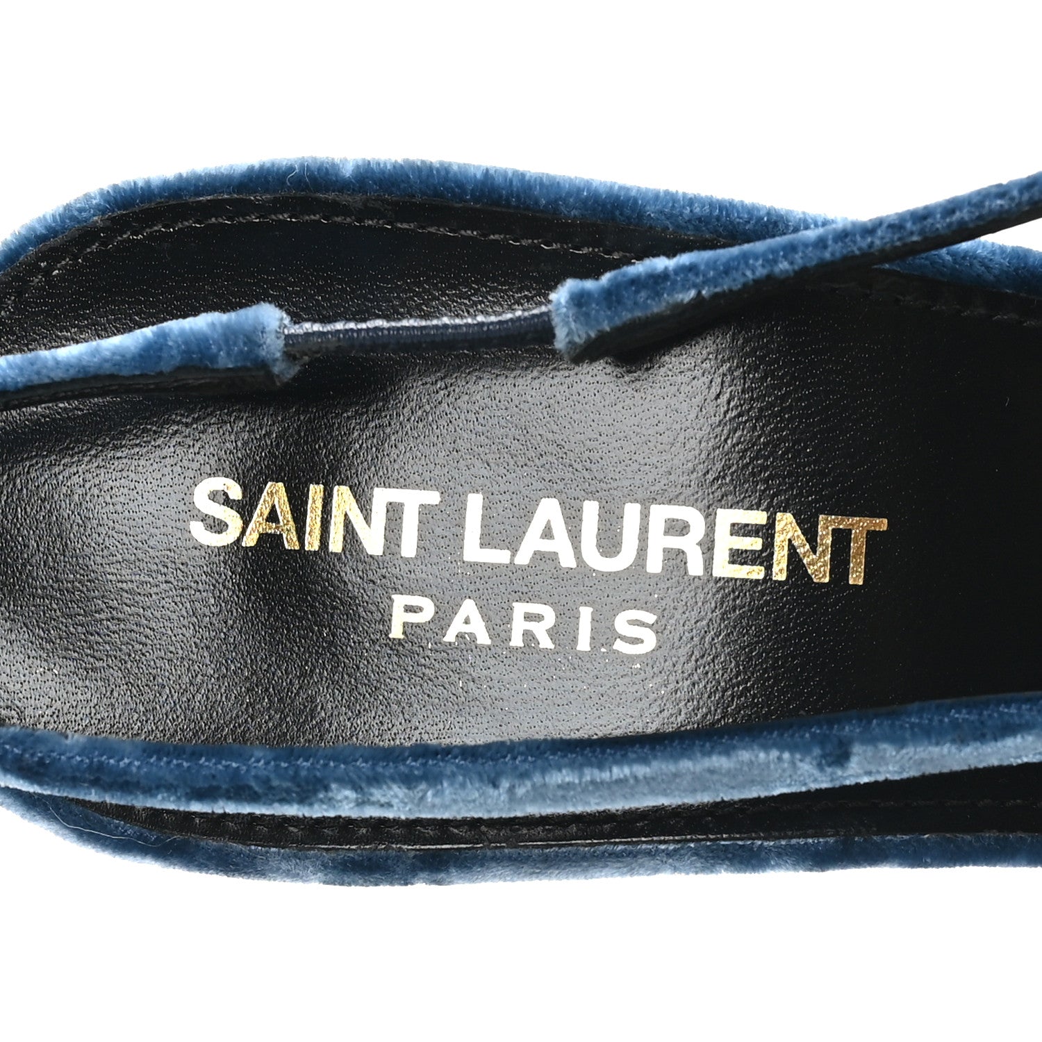 Velluto Mastrop Tom 90 Dream Slingback Pumps 40 Denim