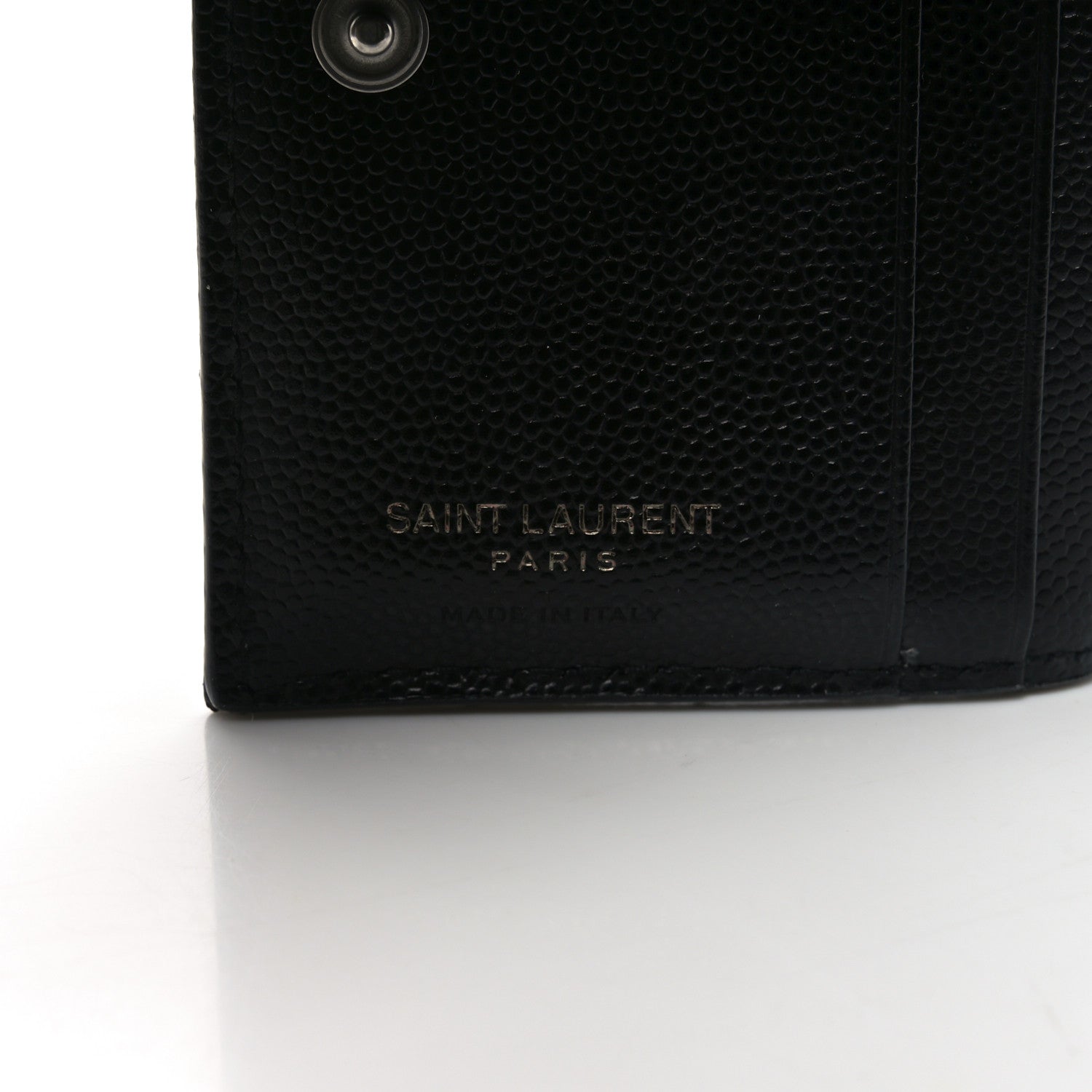 Grain De Poudre Matelasse Chevron Monogram Zipped Card Case Black