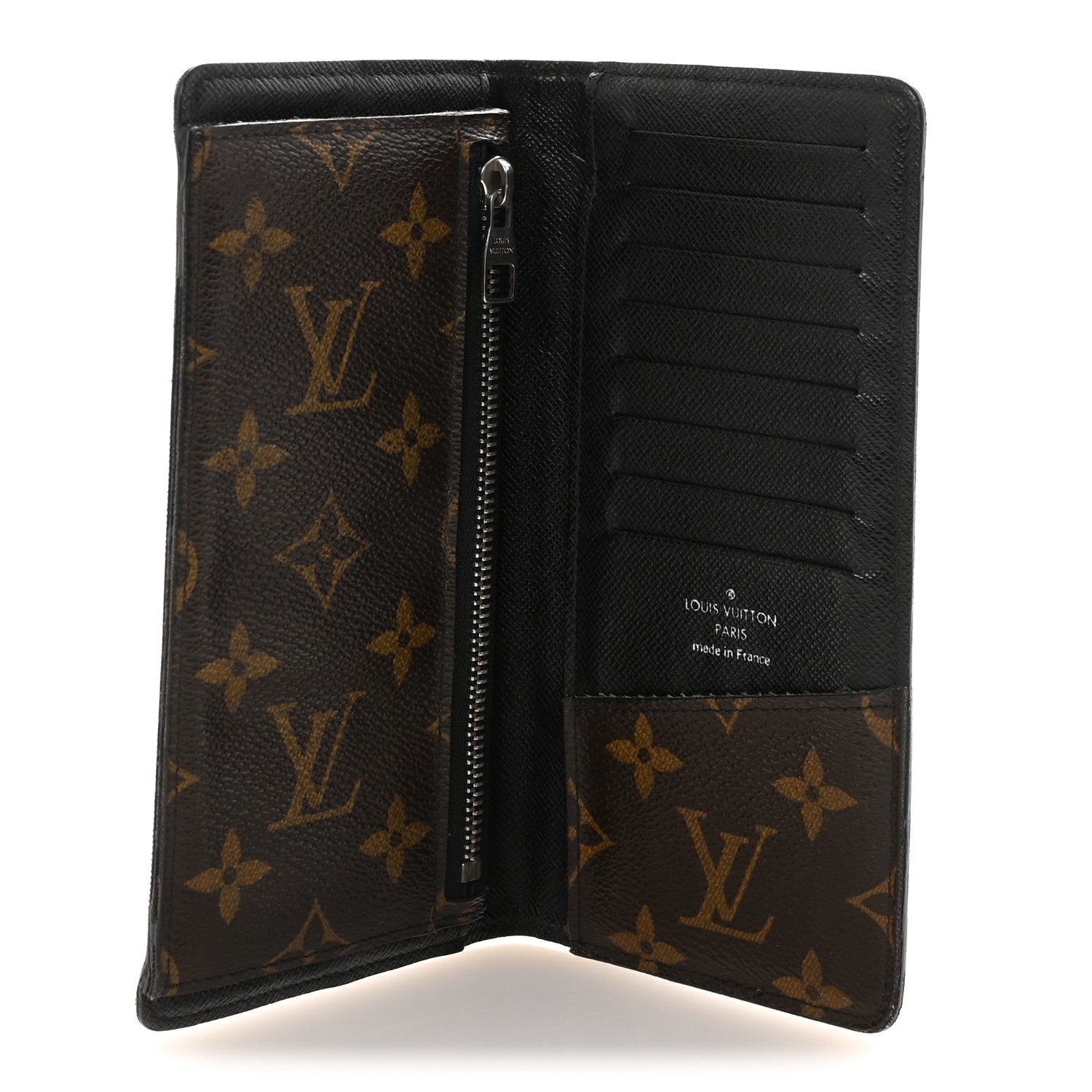 Monogram Macassar Brazza Wallet