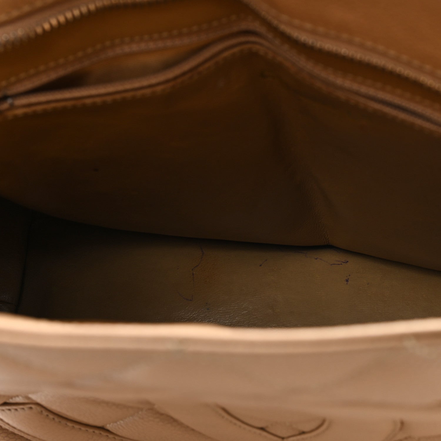 Caviar Quilted Medallion Tote Beige