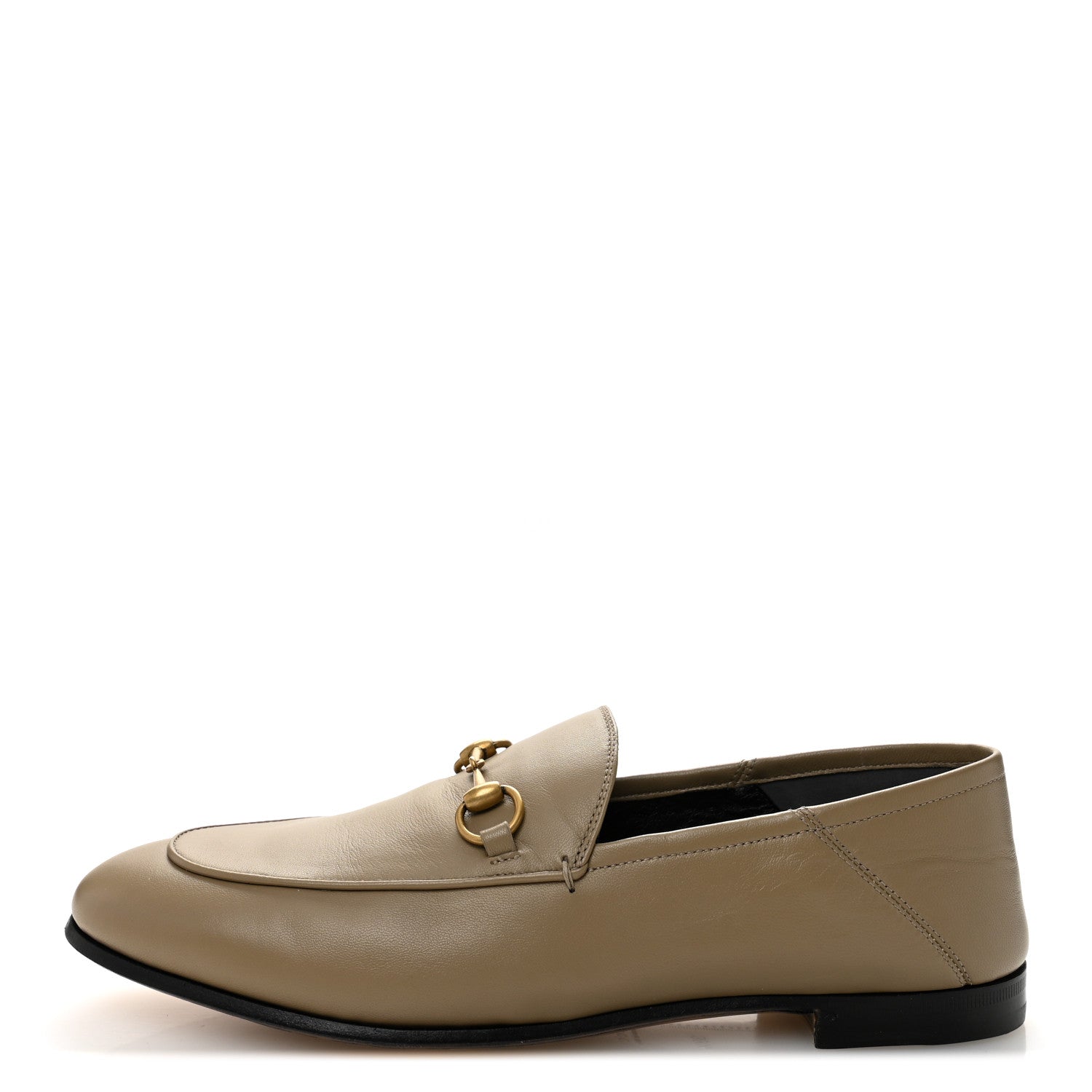 Lambskin Womens Brixton Horsebit Loafers 39.5 Mud