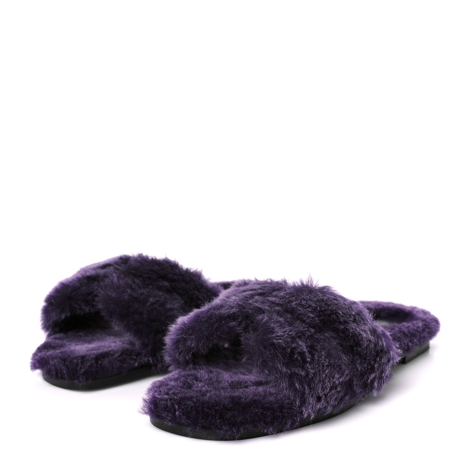Woolskin Oran Sandals 38.5 Violet Fonce