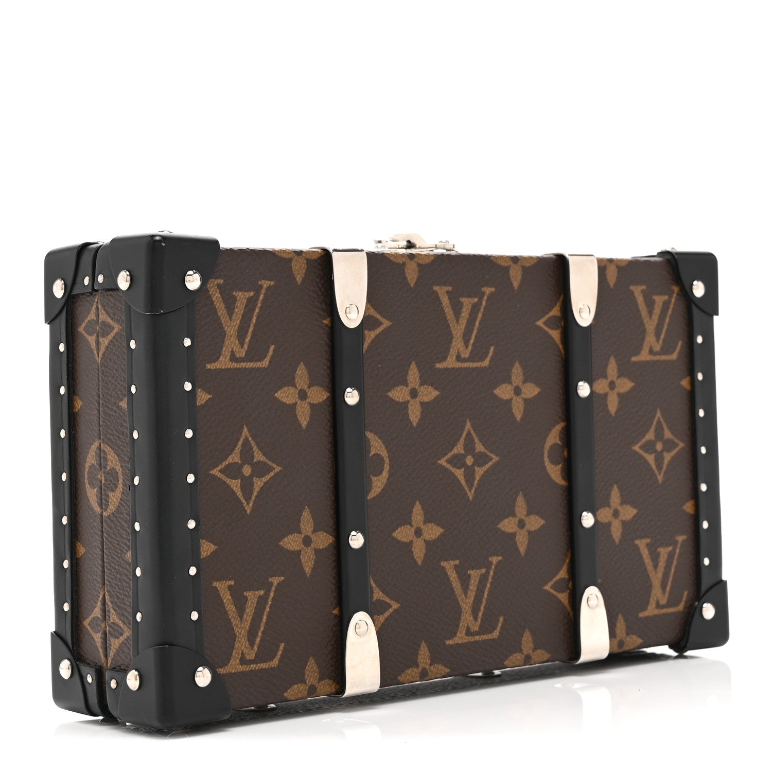 Monogram Wallet Trunk Black Multicolor