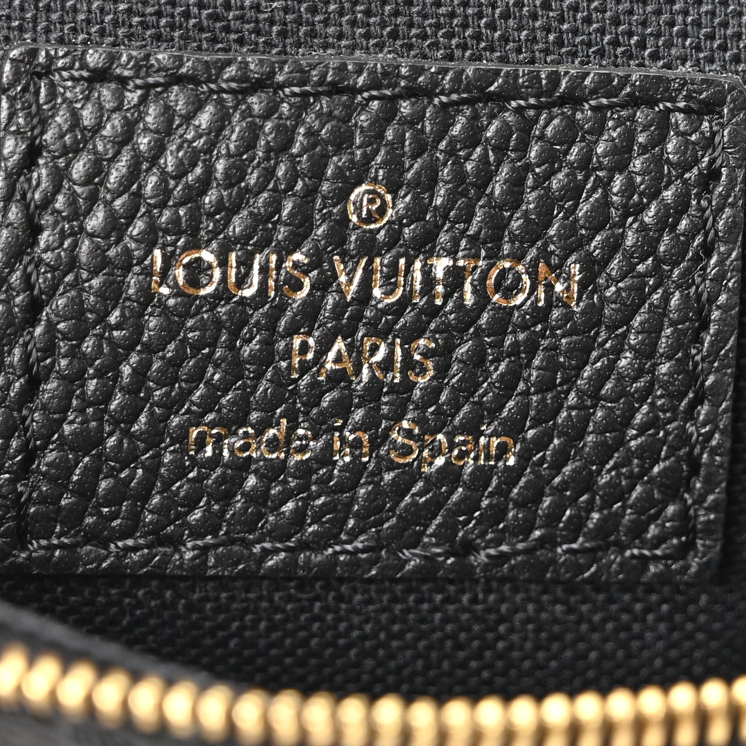 Monogram Pallas Clutch Black