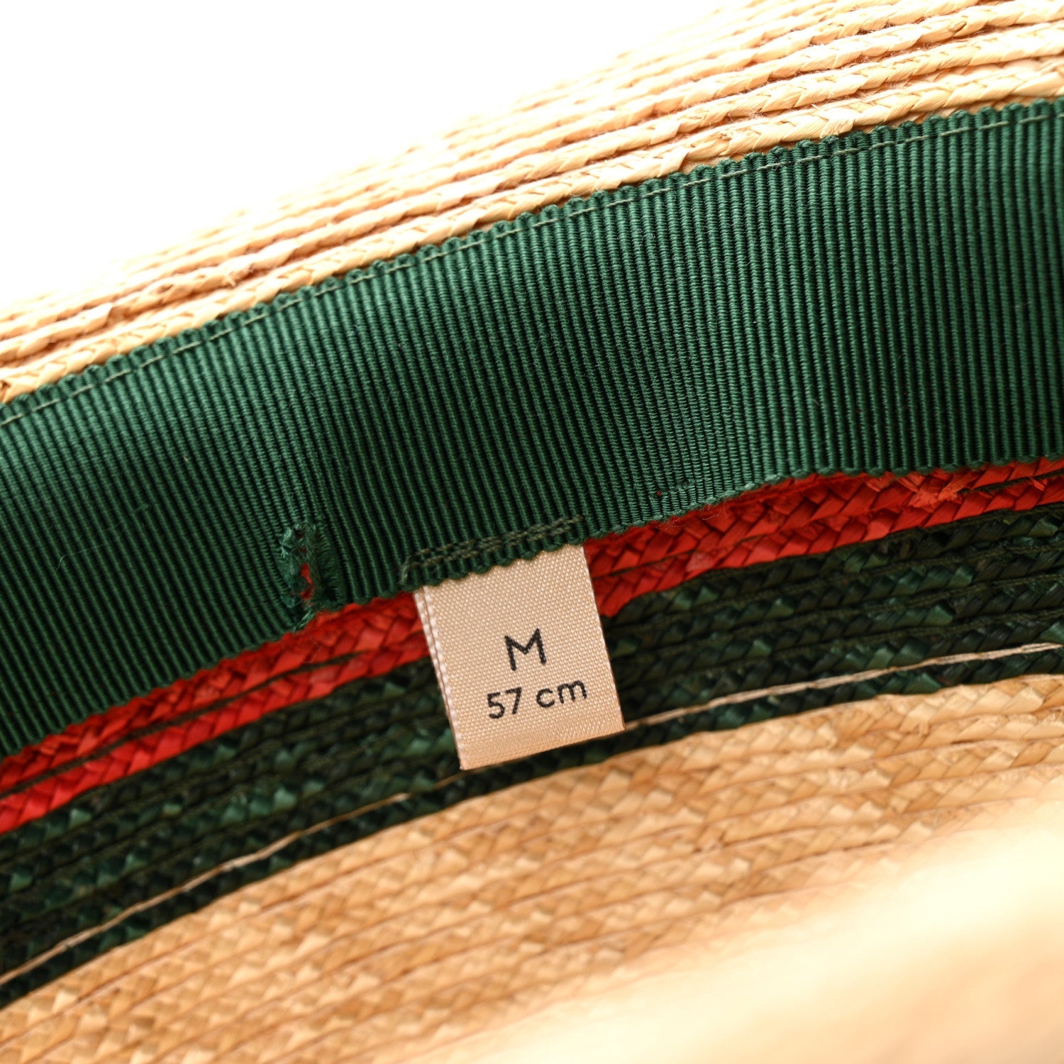 Abaca Straw Web Fedora Hat M