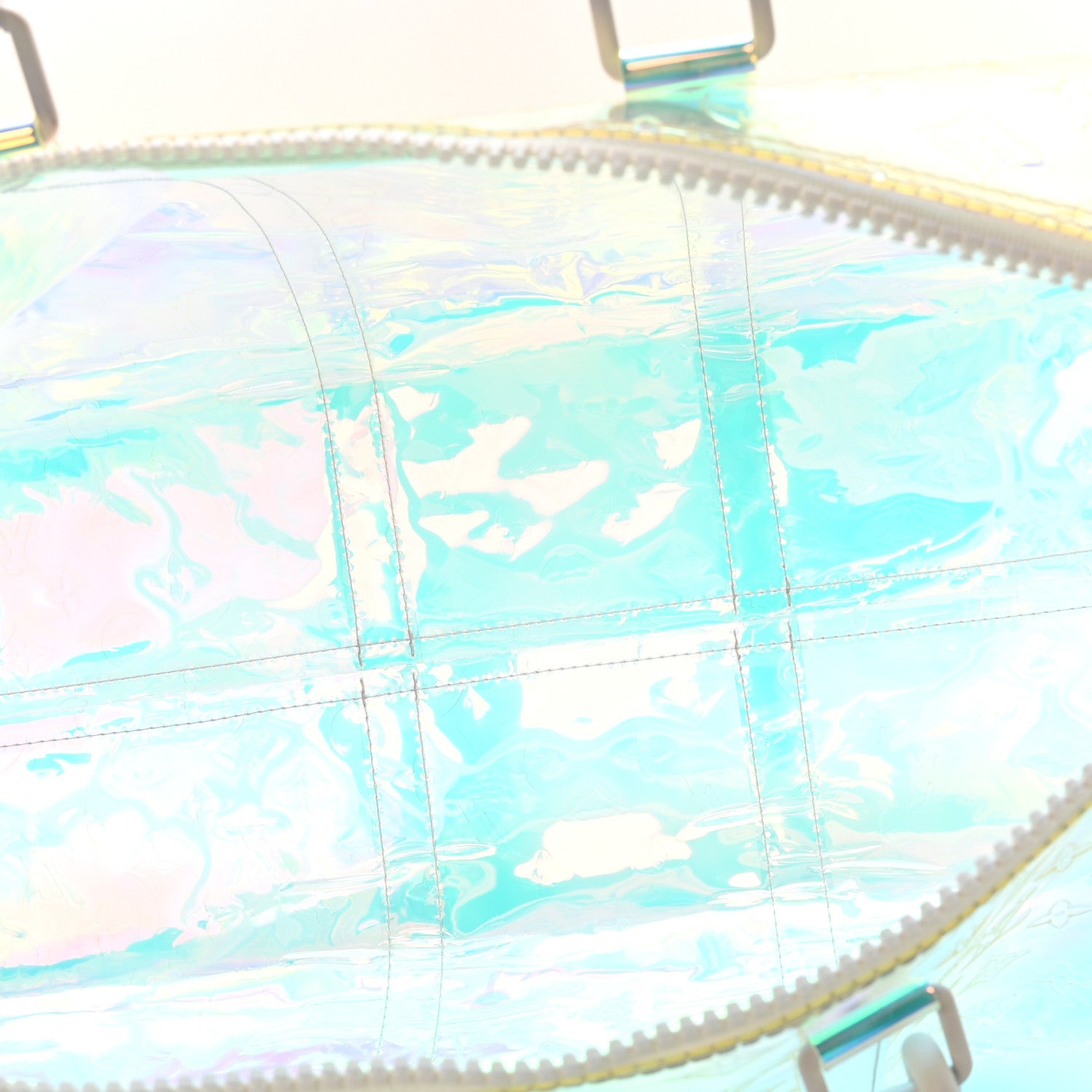 PVC Monogram Keepall Bandouliere 50 Iridescent Prism