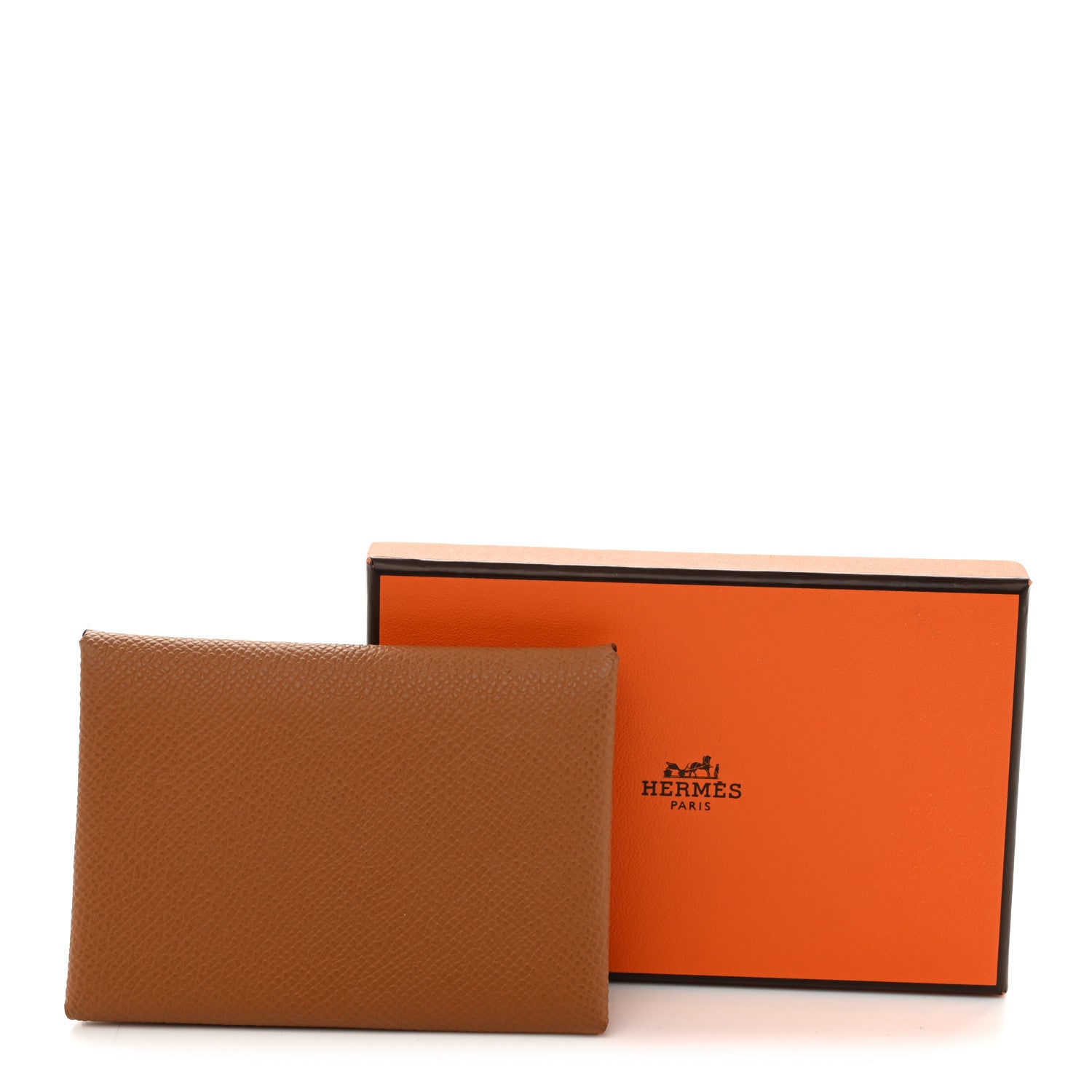 Epsom Calvi Duo Card Case Gold