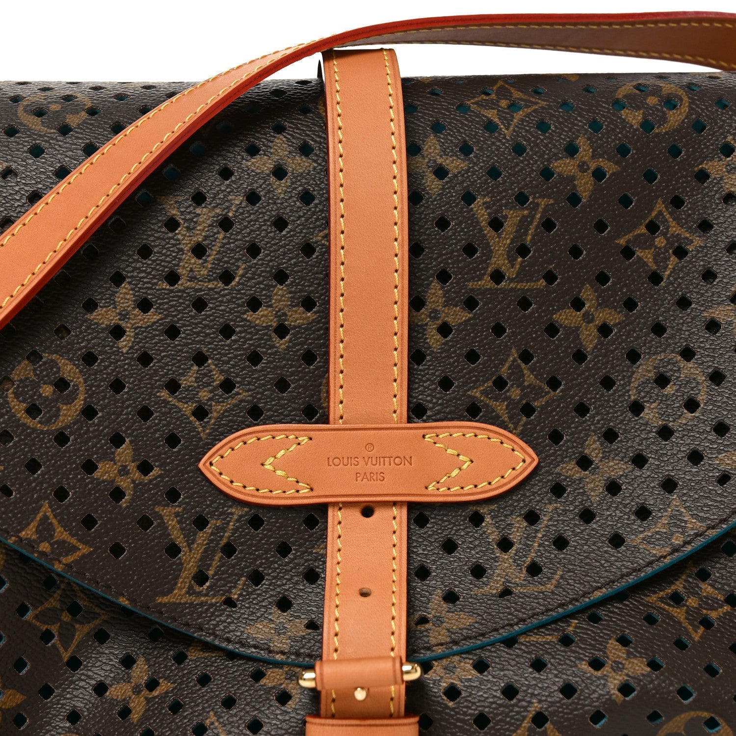 Monogram SC Flore Saumur Teal