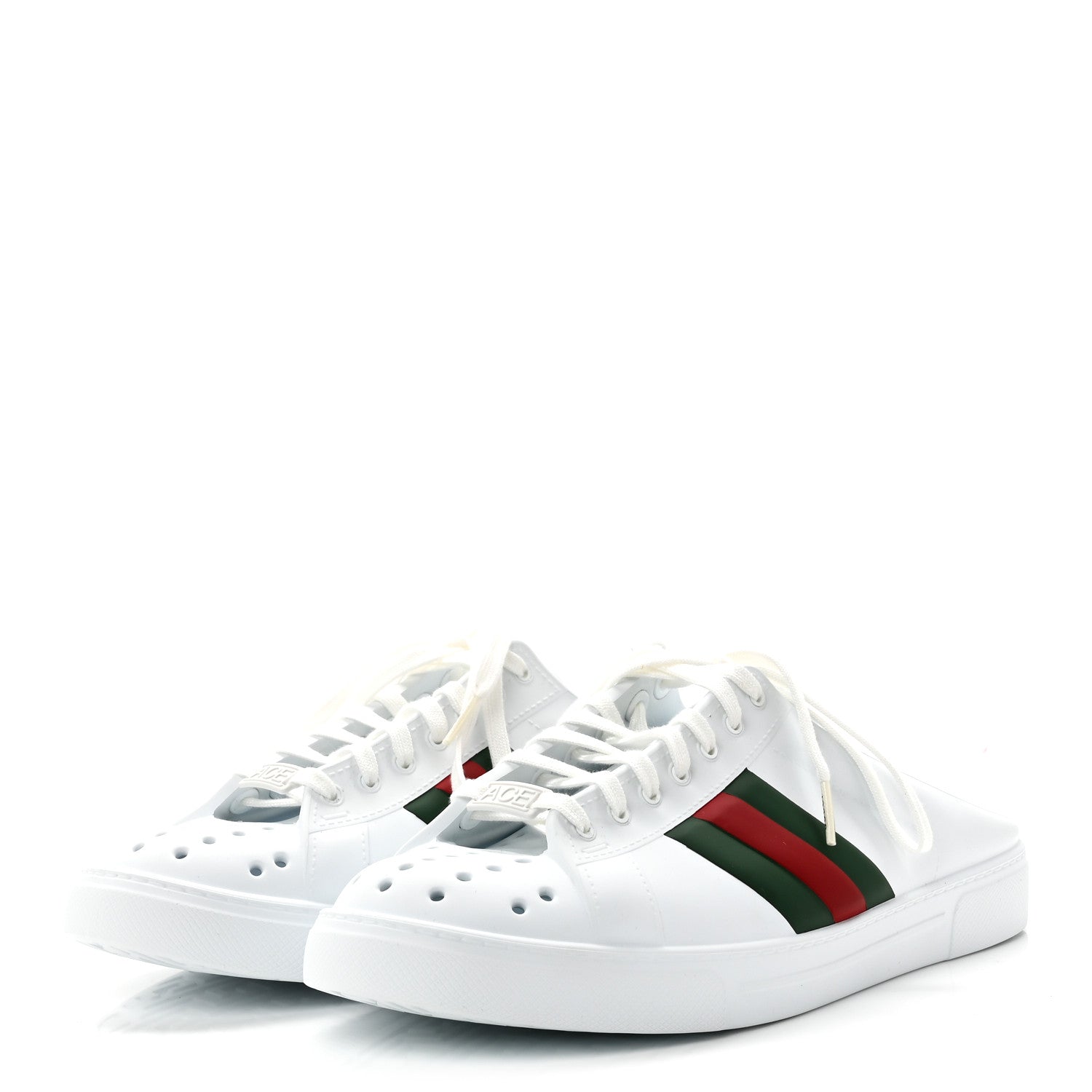 Rubber Ace Sabot Mules 41 Great White