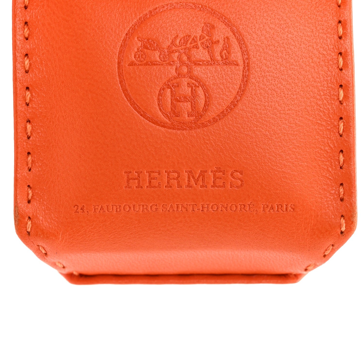 Milo Lambskin Swift Shopping Bag Charm Feu Gold