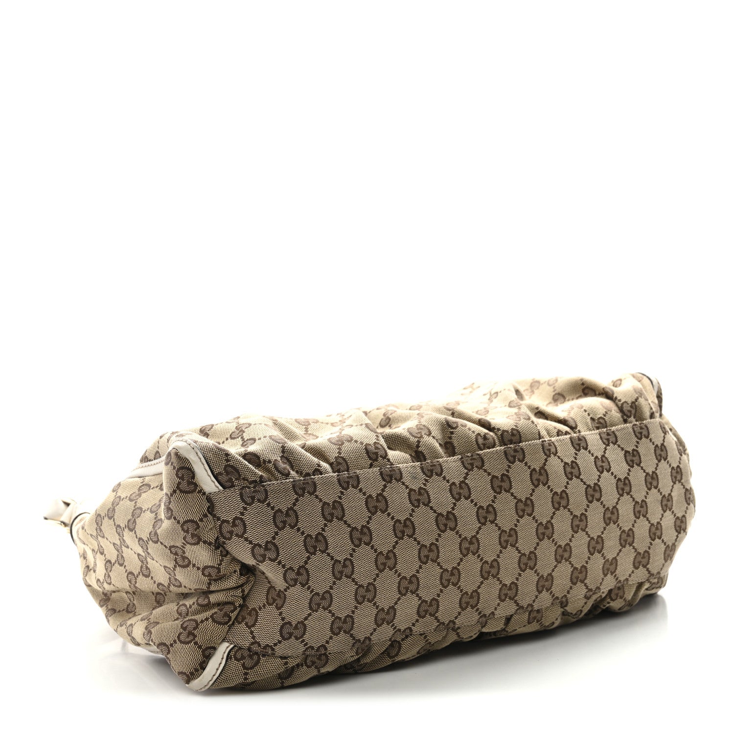 Monogram Large D Gold Hobo Off White