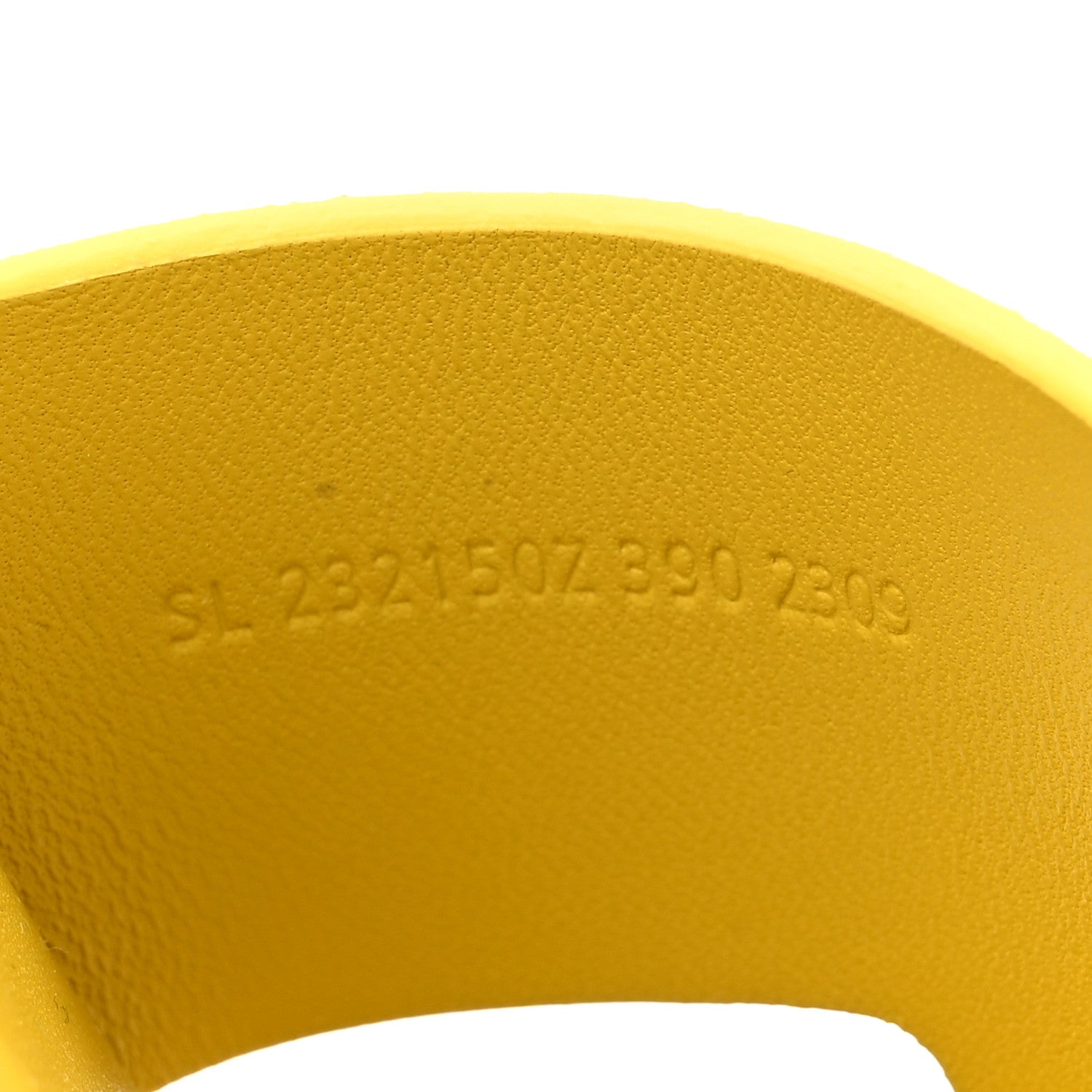 Suede Goatskin Cork Eze 30 Sandals 39 Jaune Citron